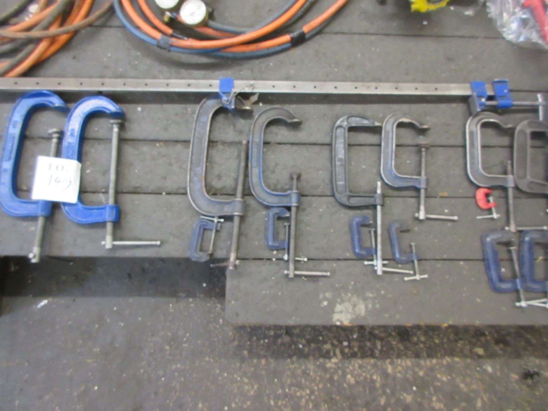 14 - Various Record G clamps and Record sash clamp