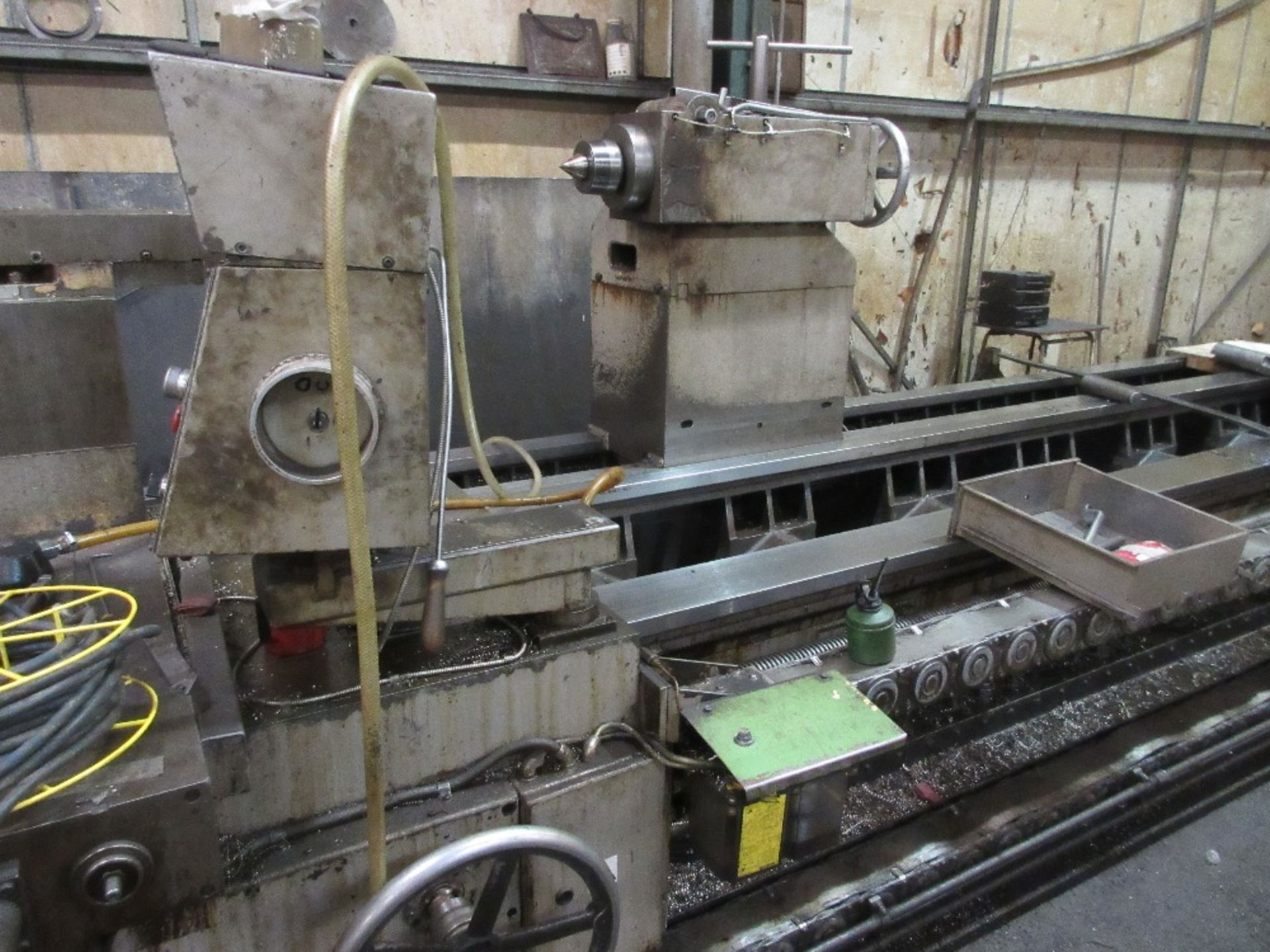 Binns & Berry Trident centre lathe with 1500mm swing x 15m between centres. Serial No. 61719. YOM - Image 4 of 5