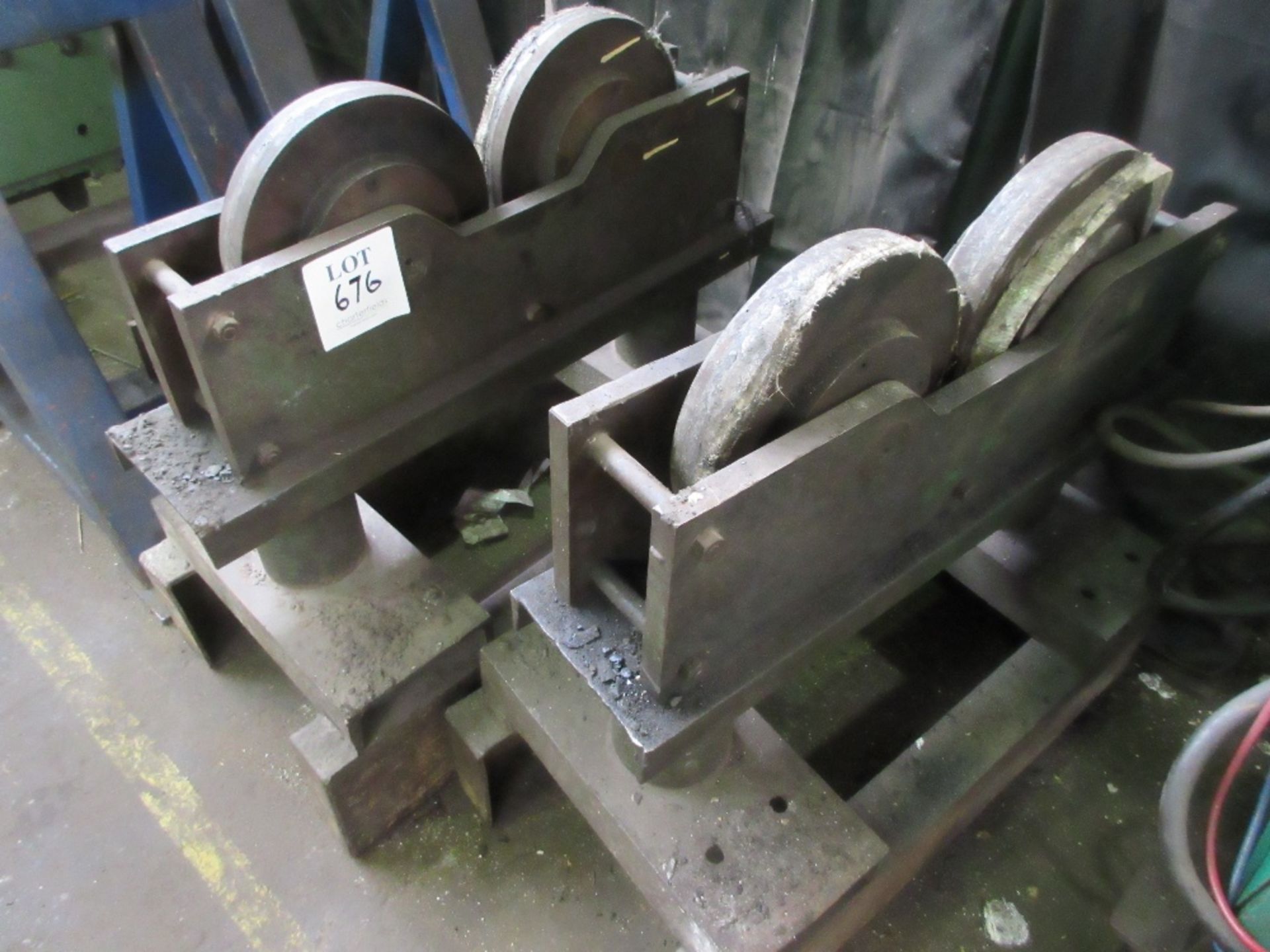 2 - pairs of balancing rollers 300mm diameter