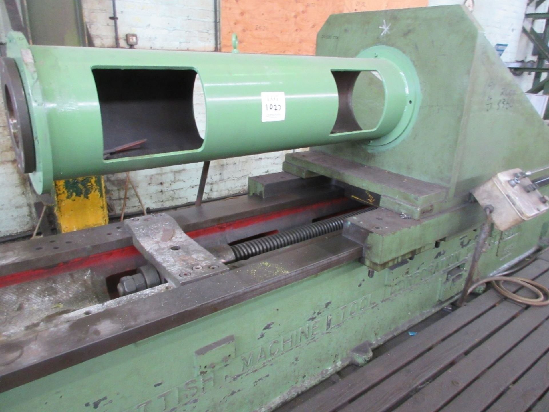 Scottish horizontal press self fabricated mandrel sleeve press 21.5' Max. capacity (METHOD STATEMENT