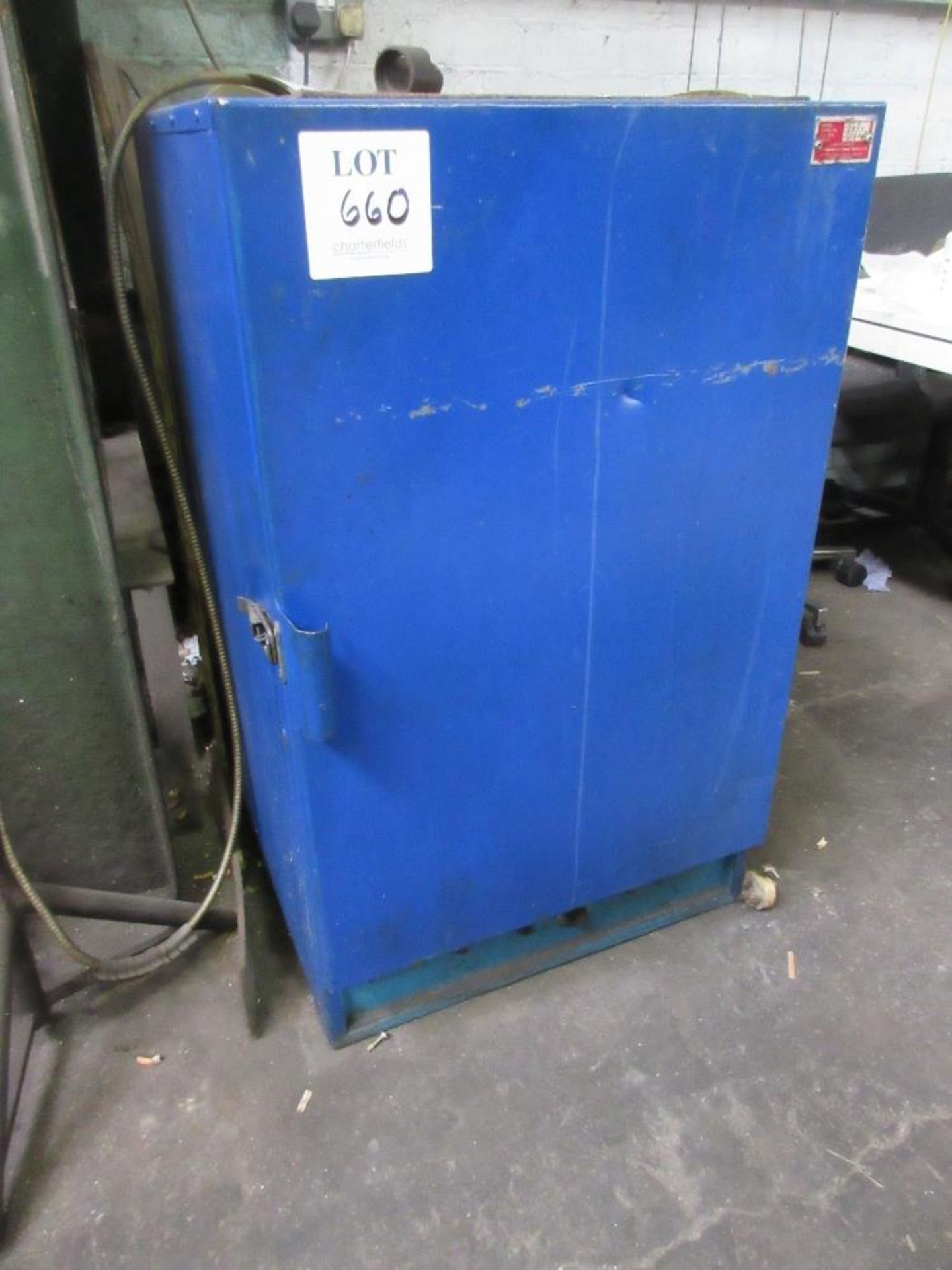 Alpha SC3 500 watt 240v welding rod oven, Serial No. 2897 and small welding oven