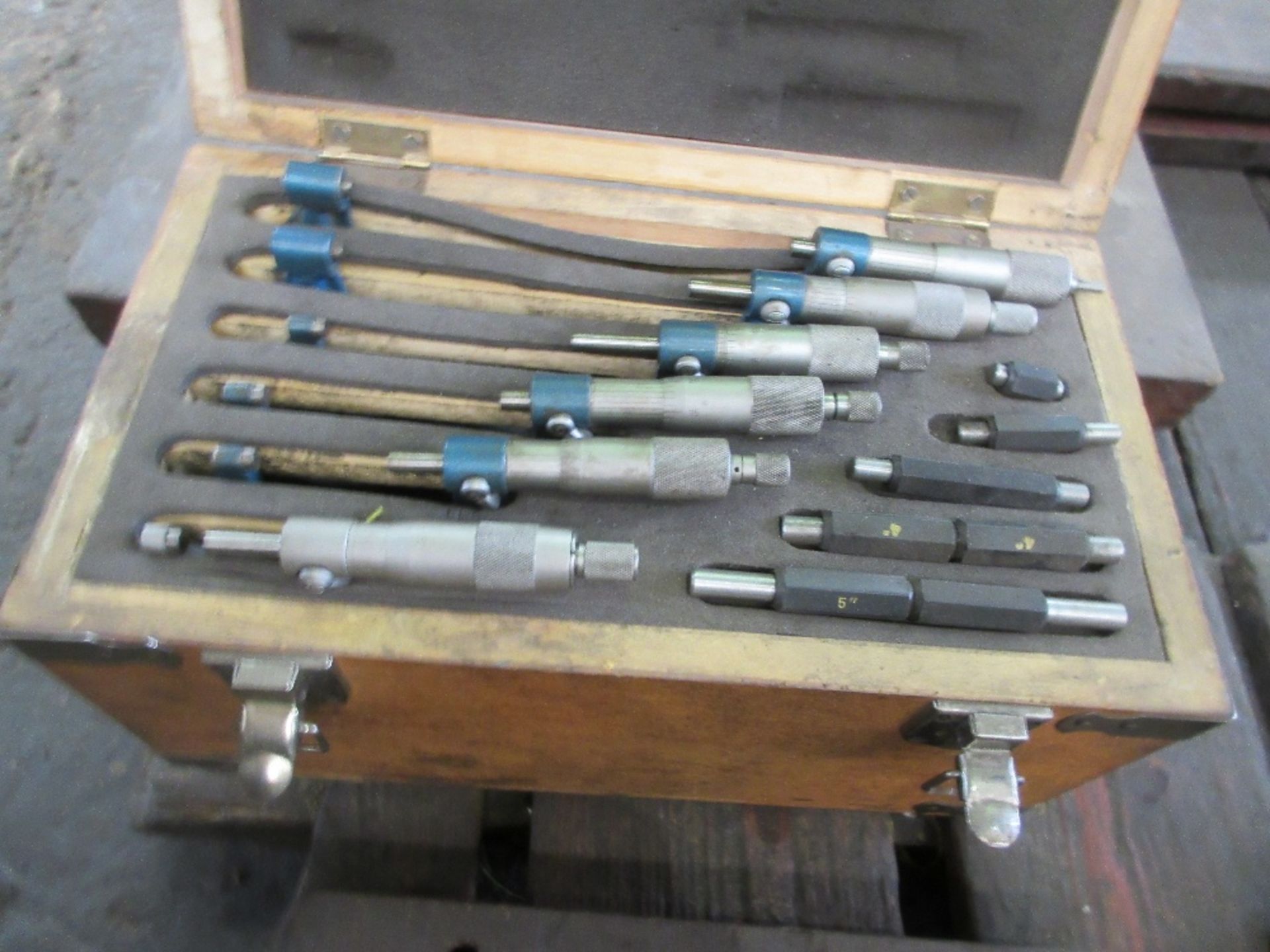 Box containing 6 - inspection micrometers, 0" - 6" - Image 2 of 2