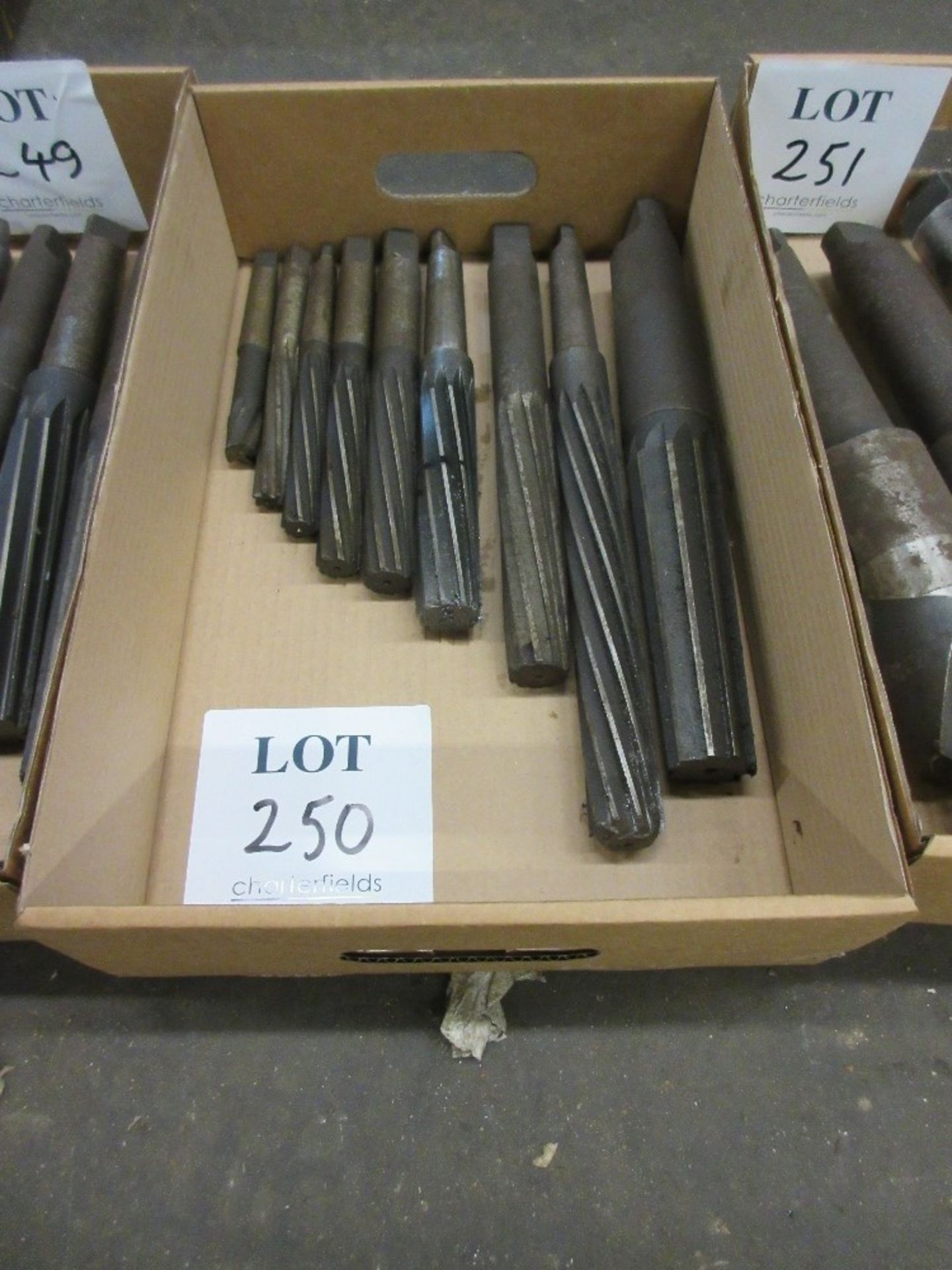 Box of various reamers