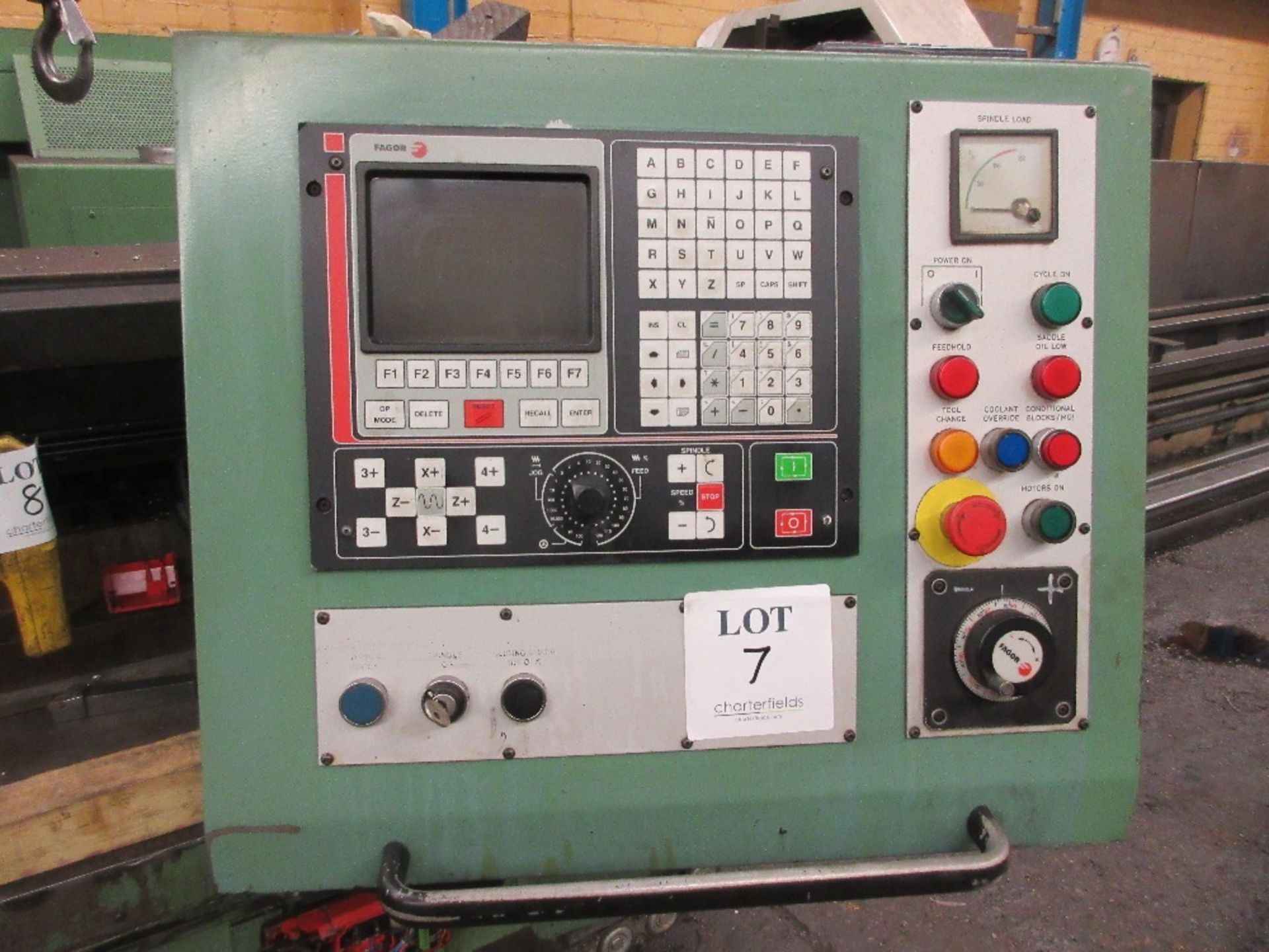 Binns & Berry Data 90 CNC lathe. Serial No. 80153. YOM 1995 850mm swing 1950mm between centres - Image 2 of 5