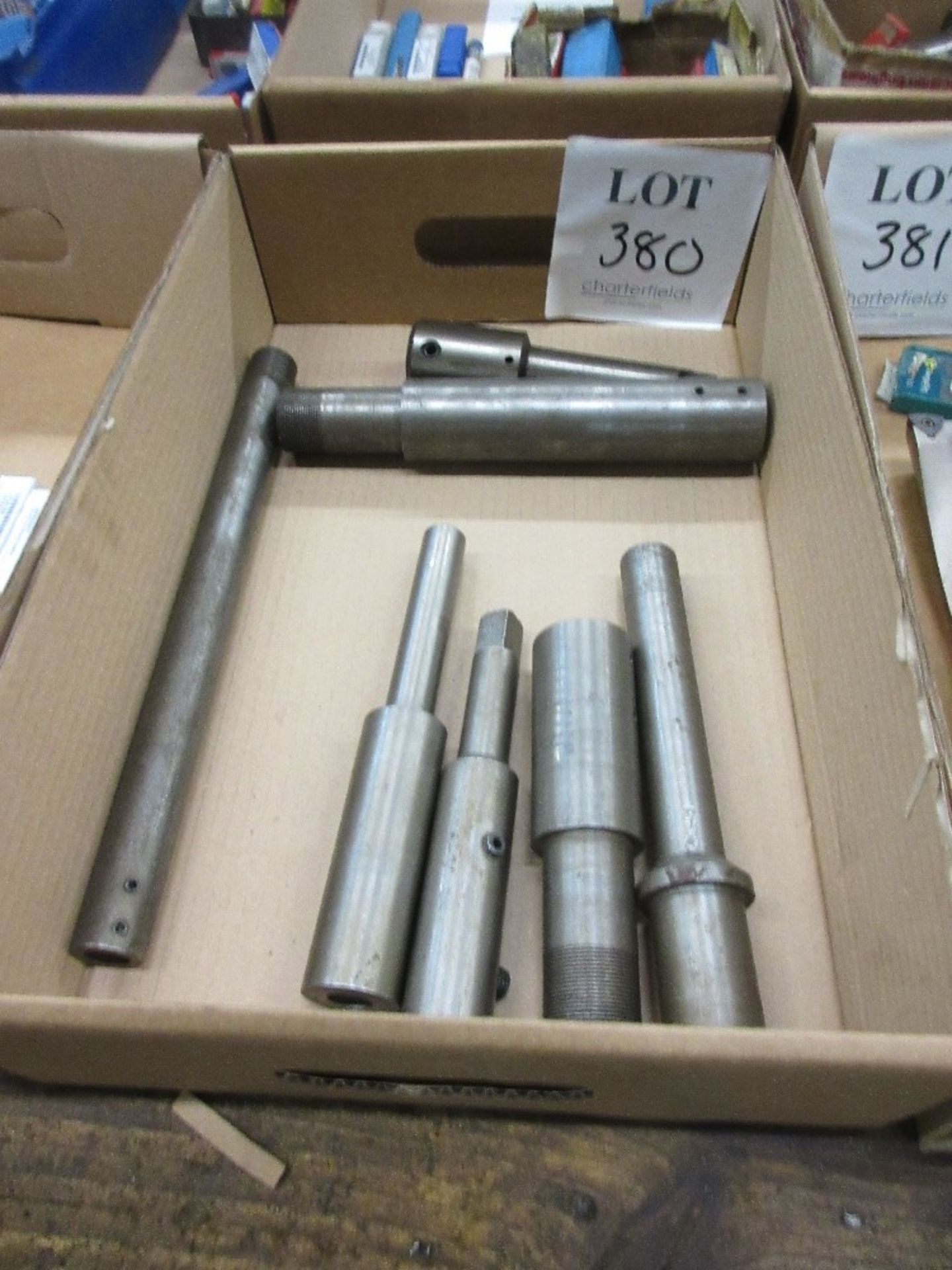 Box of milling extensions