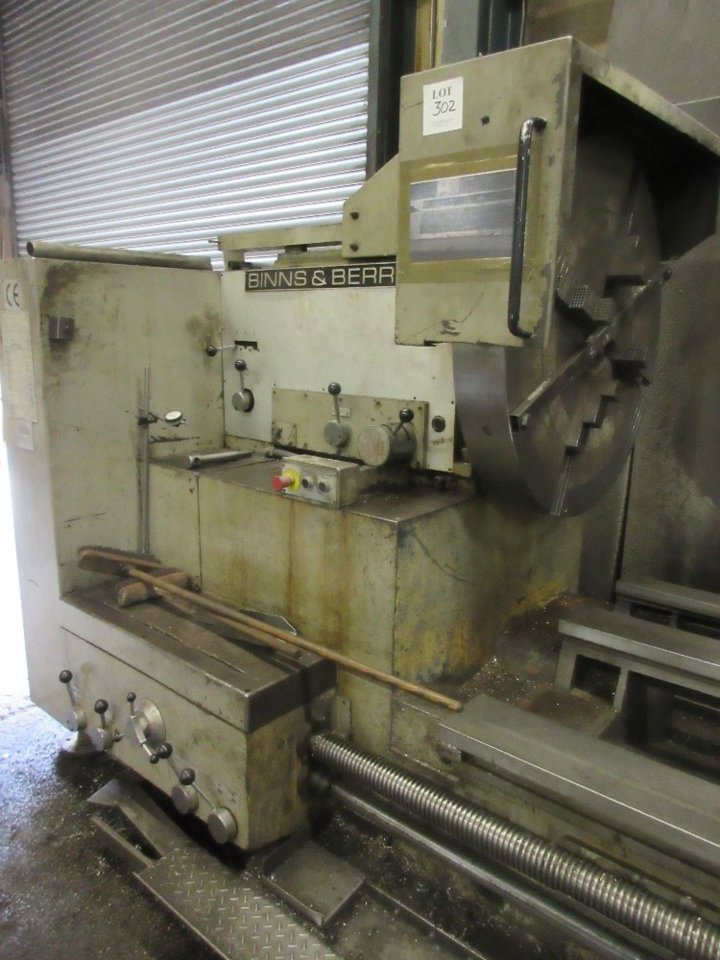 Binns & Berry Trident centre lathe with 1500mm swing x 15m between centres. Serial No. 61719. YOM - Image 2 of 5