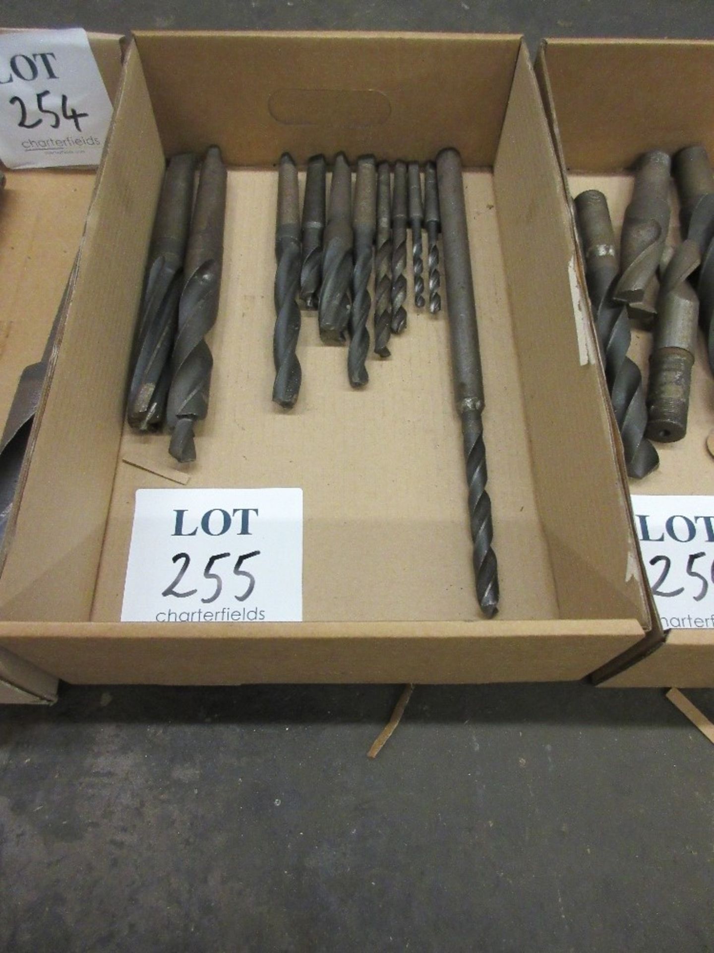 Box of various drills