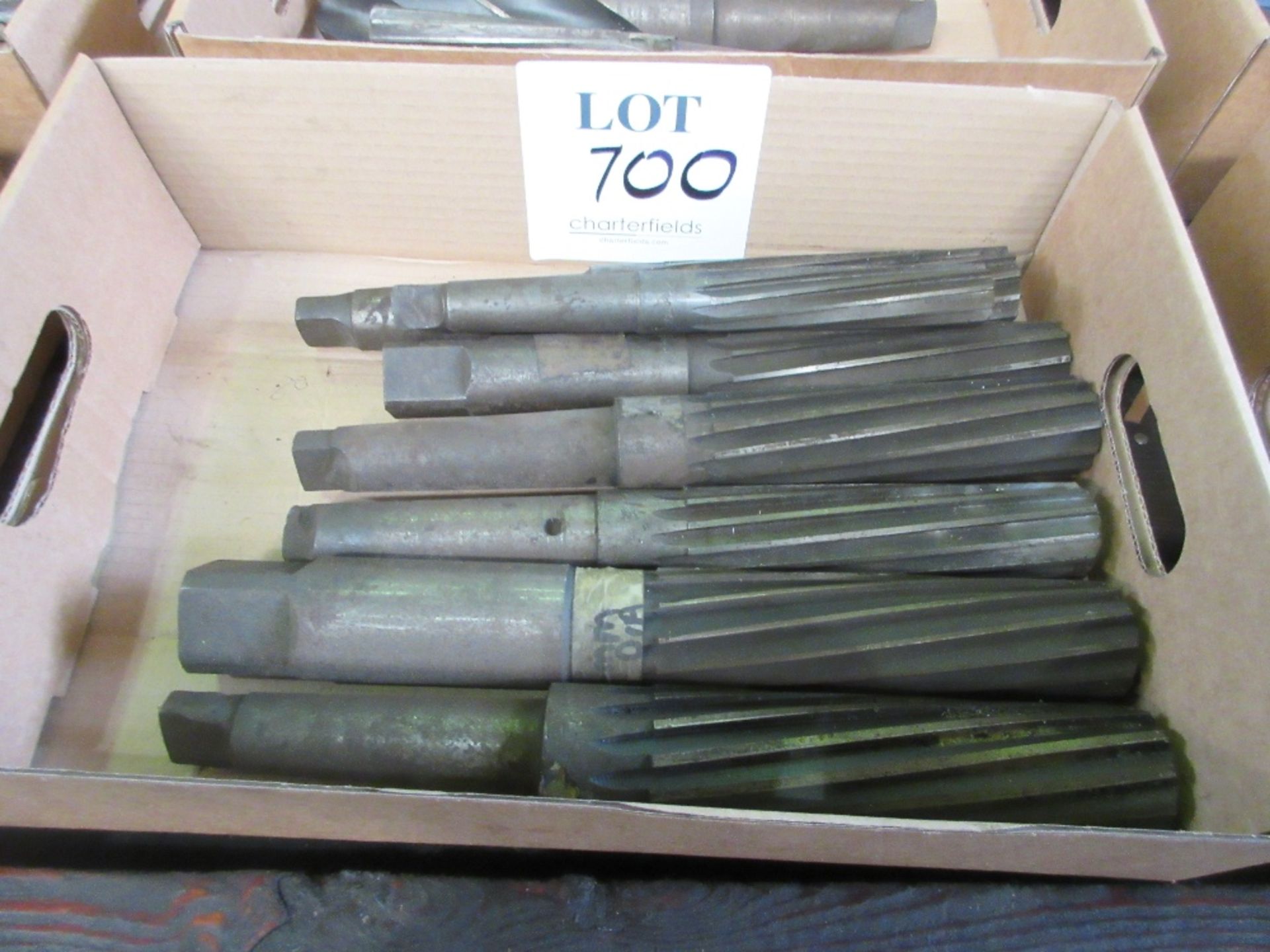 Box of various morse taper reamers