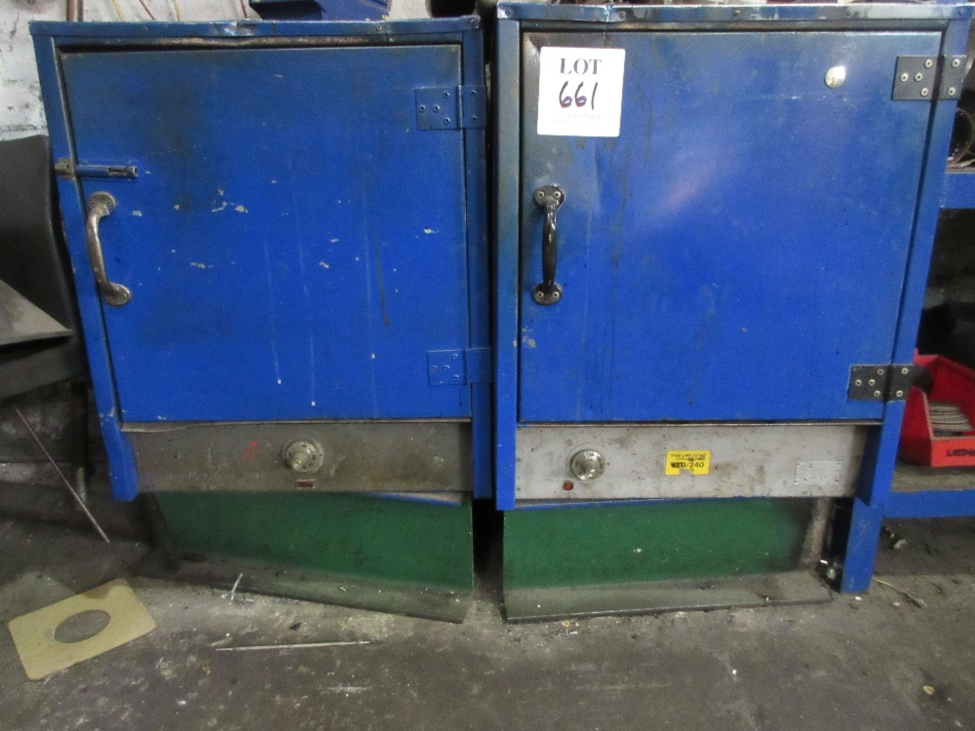 2 - Various welding rod ovens and contents