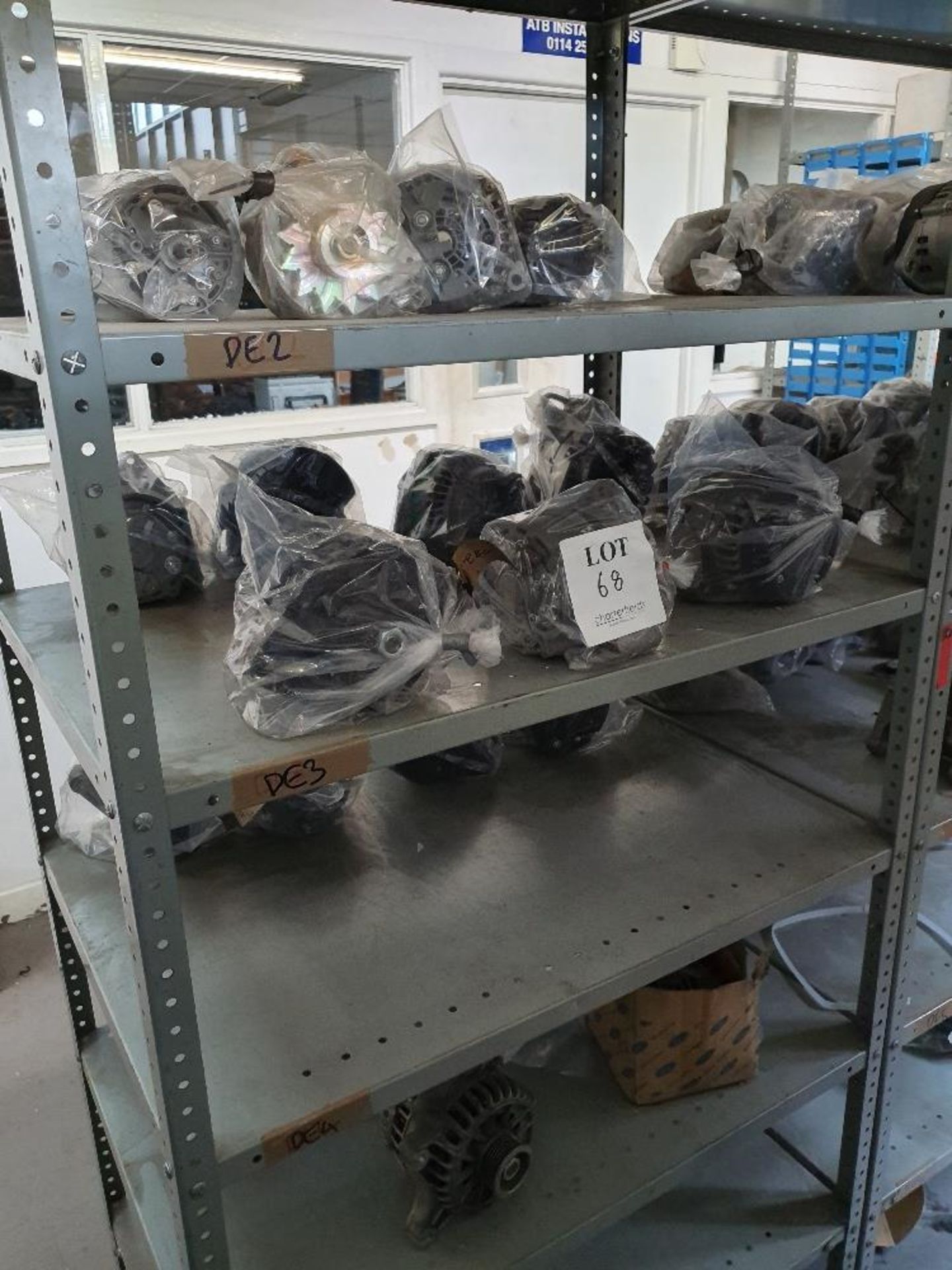 Complete bay containing 26 alternators