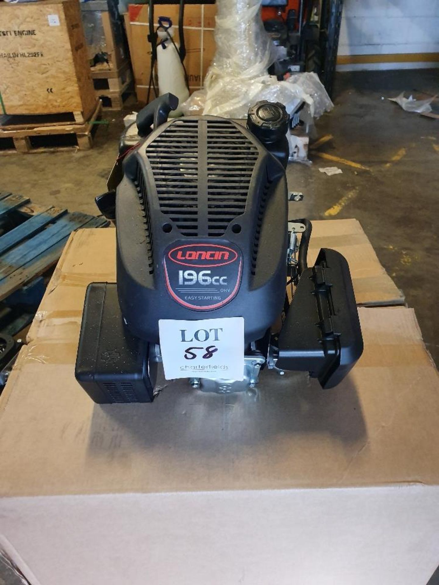 Loncin 196cc petrol engine (£5.00 loading charge)