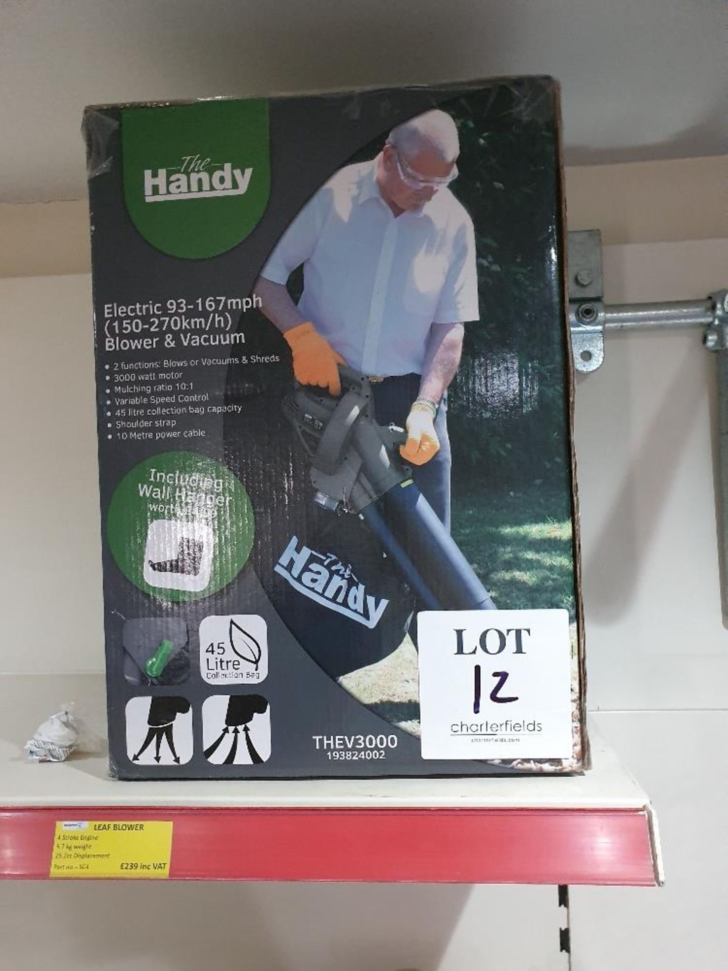 The Handy electric blower and vacuum