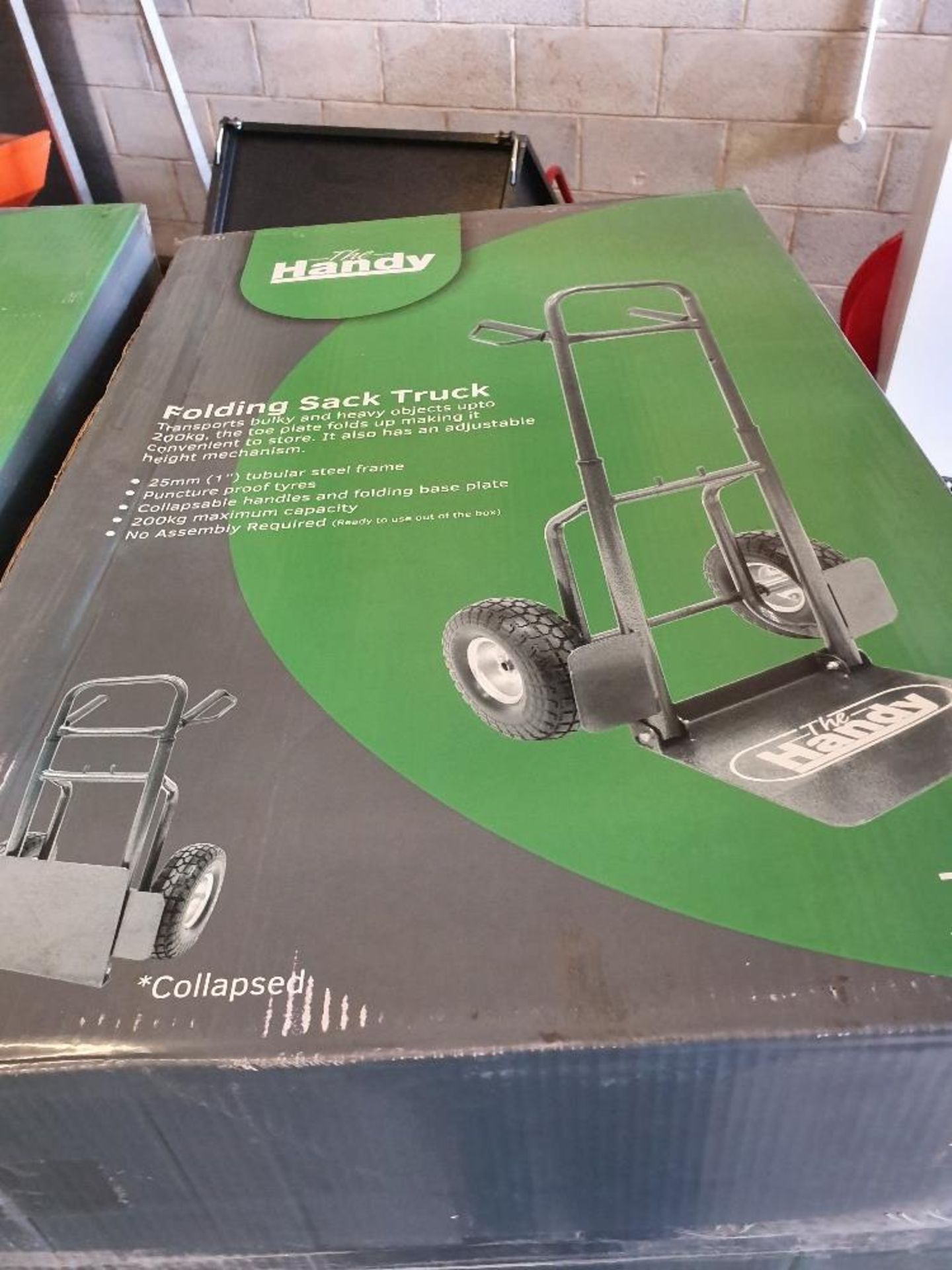 The Handy folding sack truck (£5.00 loading charge)