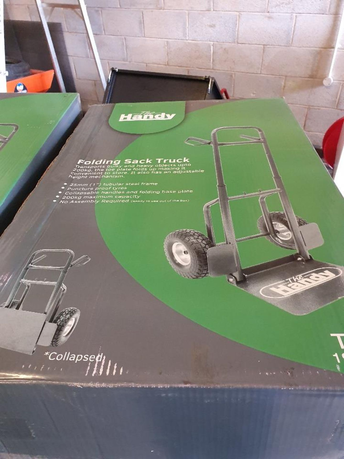 The Handy folding sack truck (£5.00 loading charge)