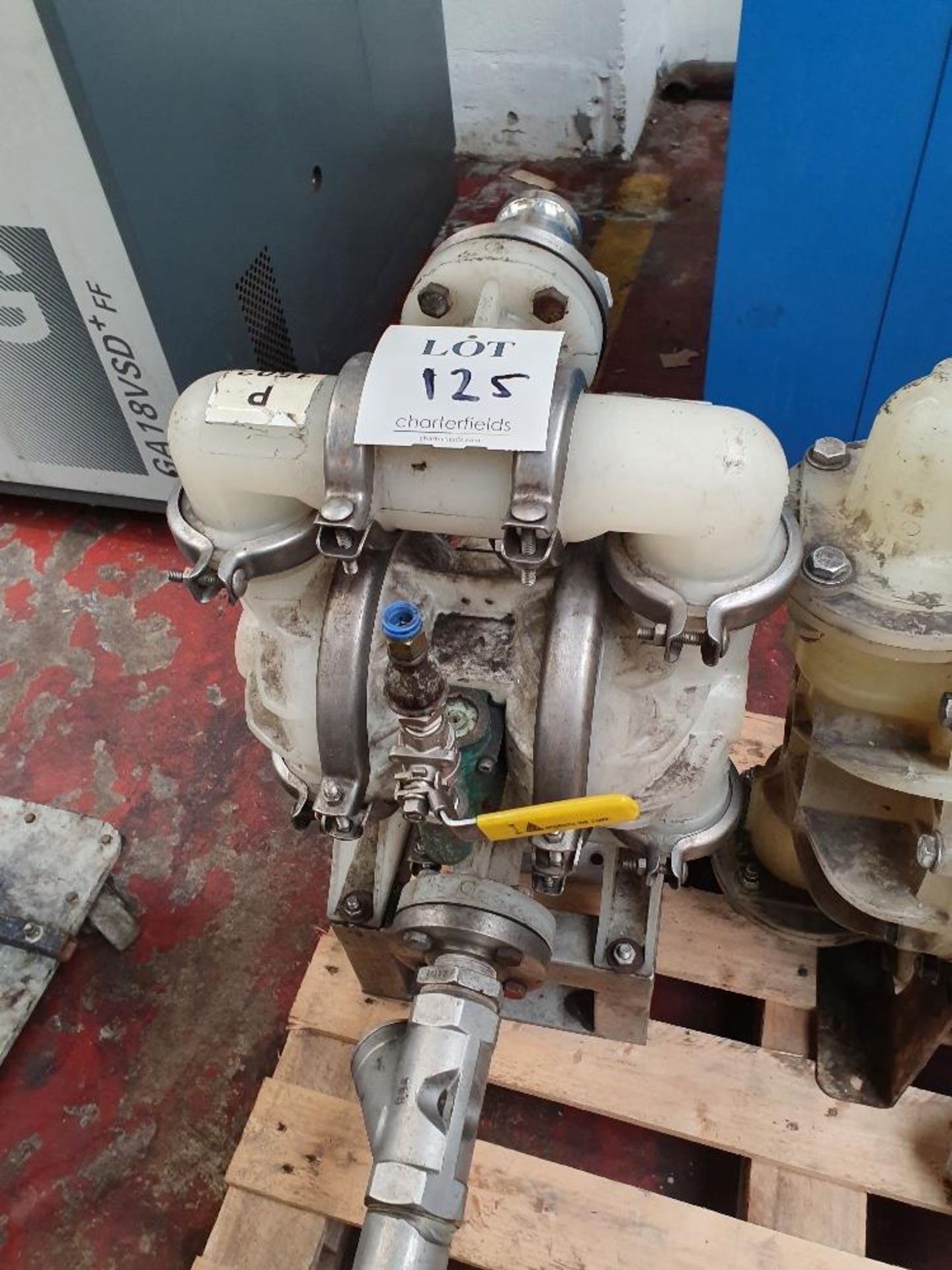 Stand alone diaphragm pump