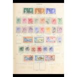 COLLECTIONS & ACCUMULATIONS KING GEORGE VI USED COLLECTION in a somewhat damaged SG 'Crown' album,