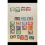 ADEN 1937-42 MINT AND USED on albums pages, stc £211 (50+ stamps)