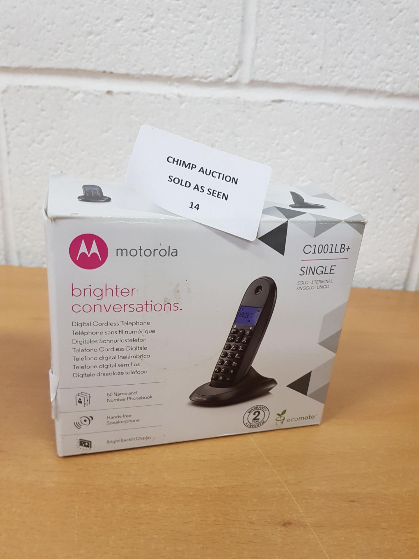 Motorola Single cordless telephone