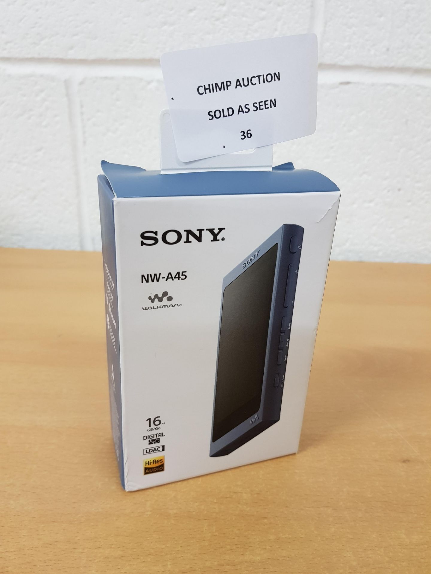 Sony NW-A45 Touch High Resolution 16GB media player RRP £180