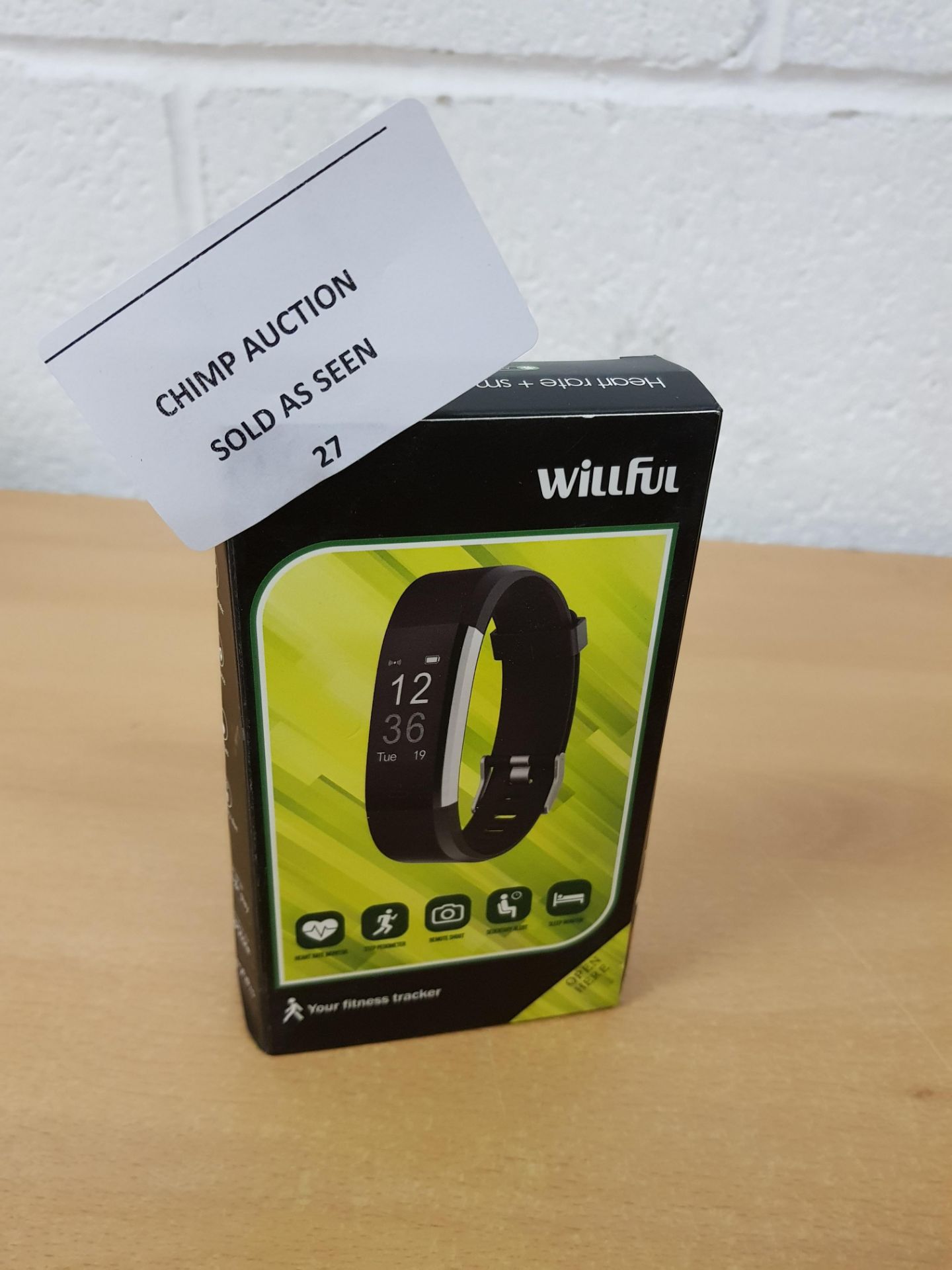 willful Smart Wireless fitness tracker