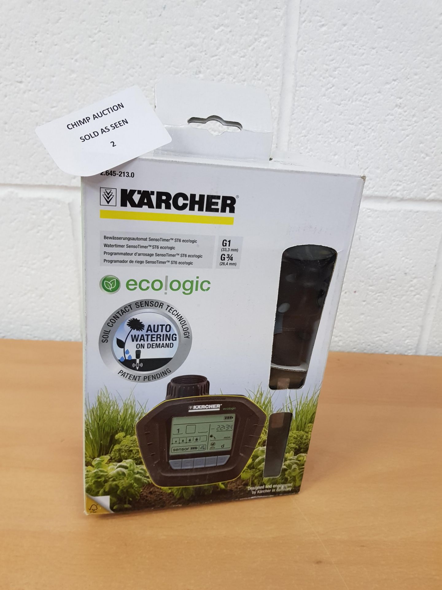 Karcher ST6 Automatic Watering Sensor Timer RRP £99.99