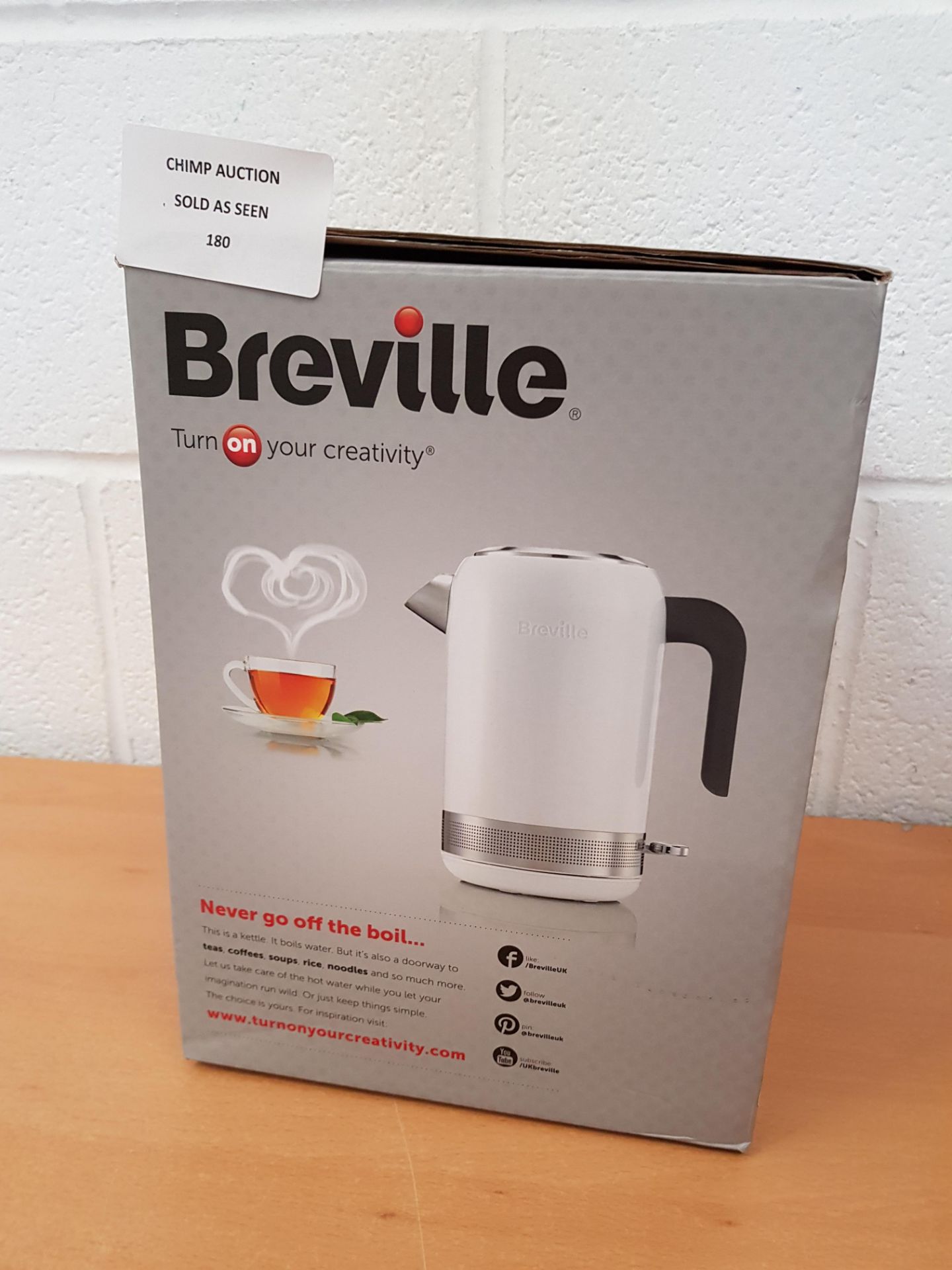 Breville High Gloss Collection jug kettle