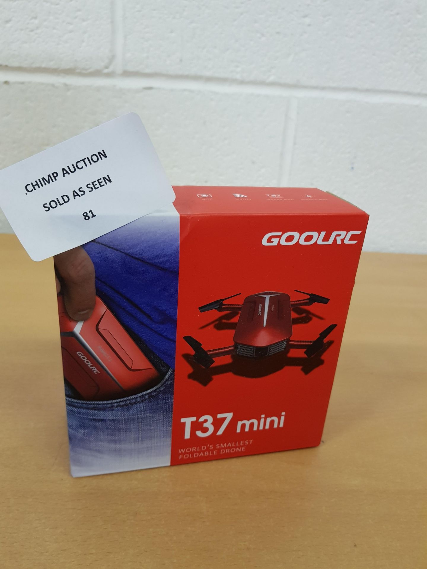 GooLRC T37 Mini remote controlled Camera Quadcopter