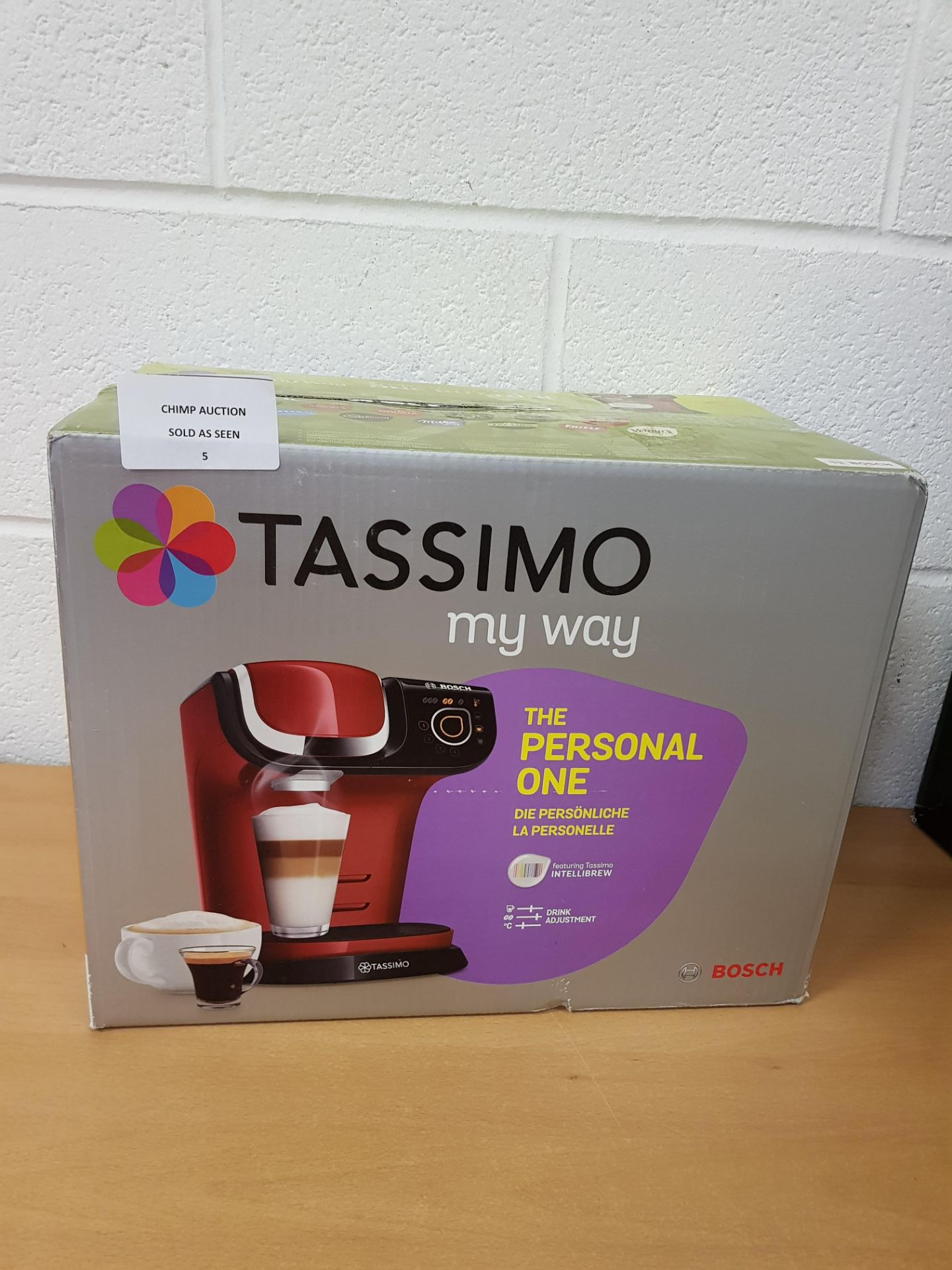 Bosch Tassimo My Way TAS6002GB Coffee Machine £129.99.