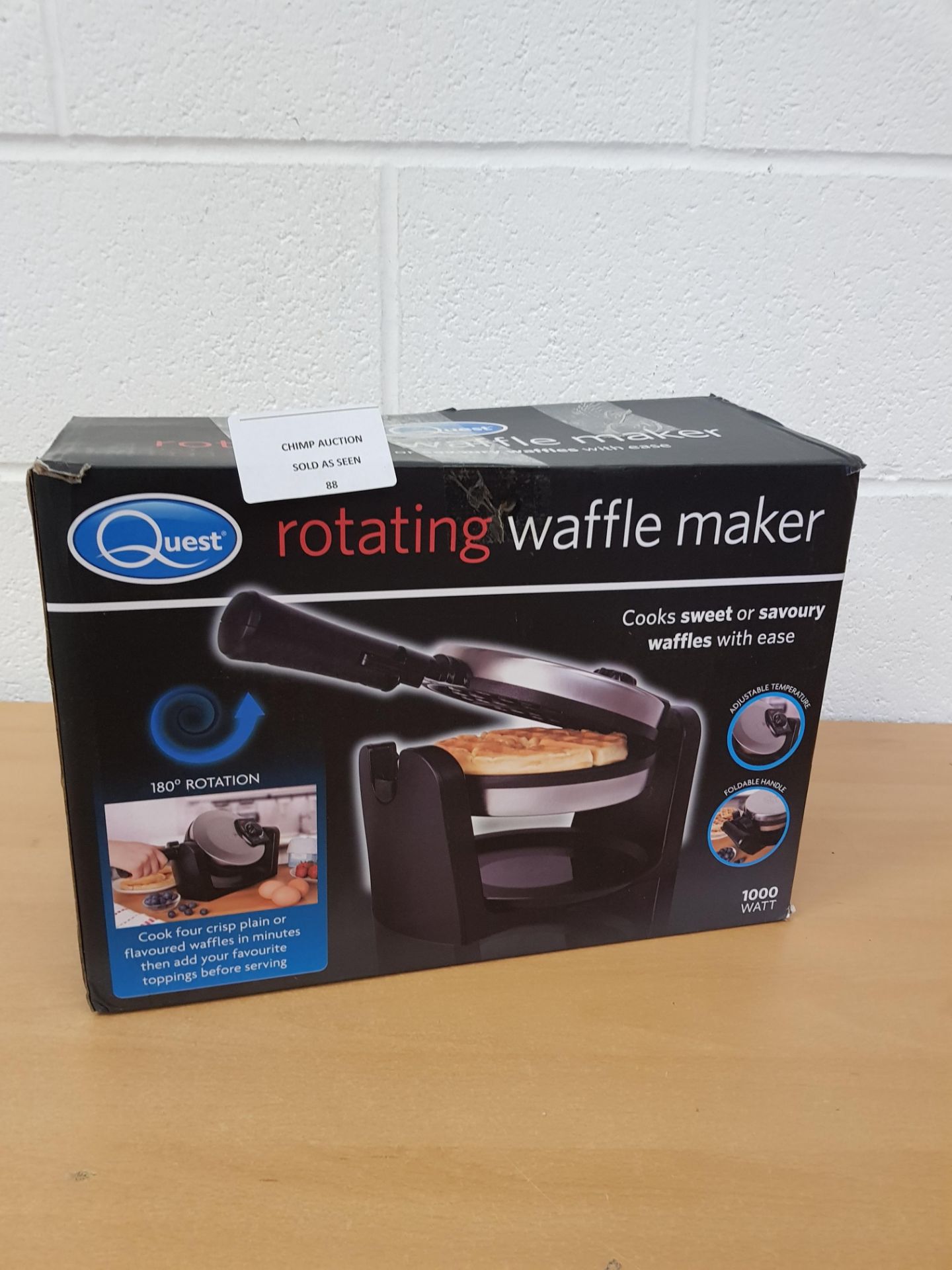 Quest Rotating Waffle Maker
