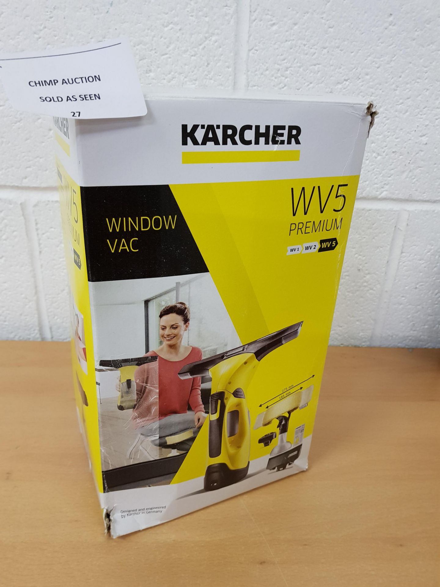 Kärcher Window Vac WV5 Premium Window cleaner RRP £79.99