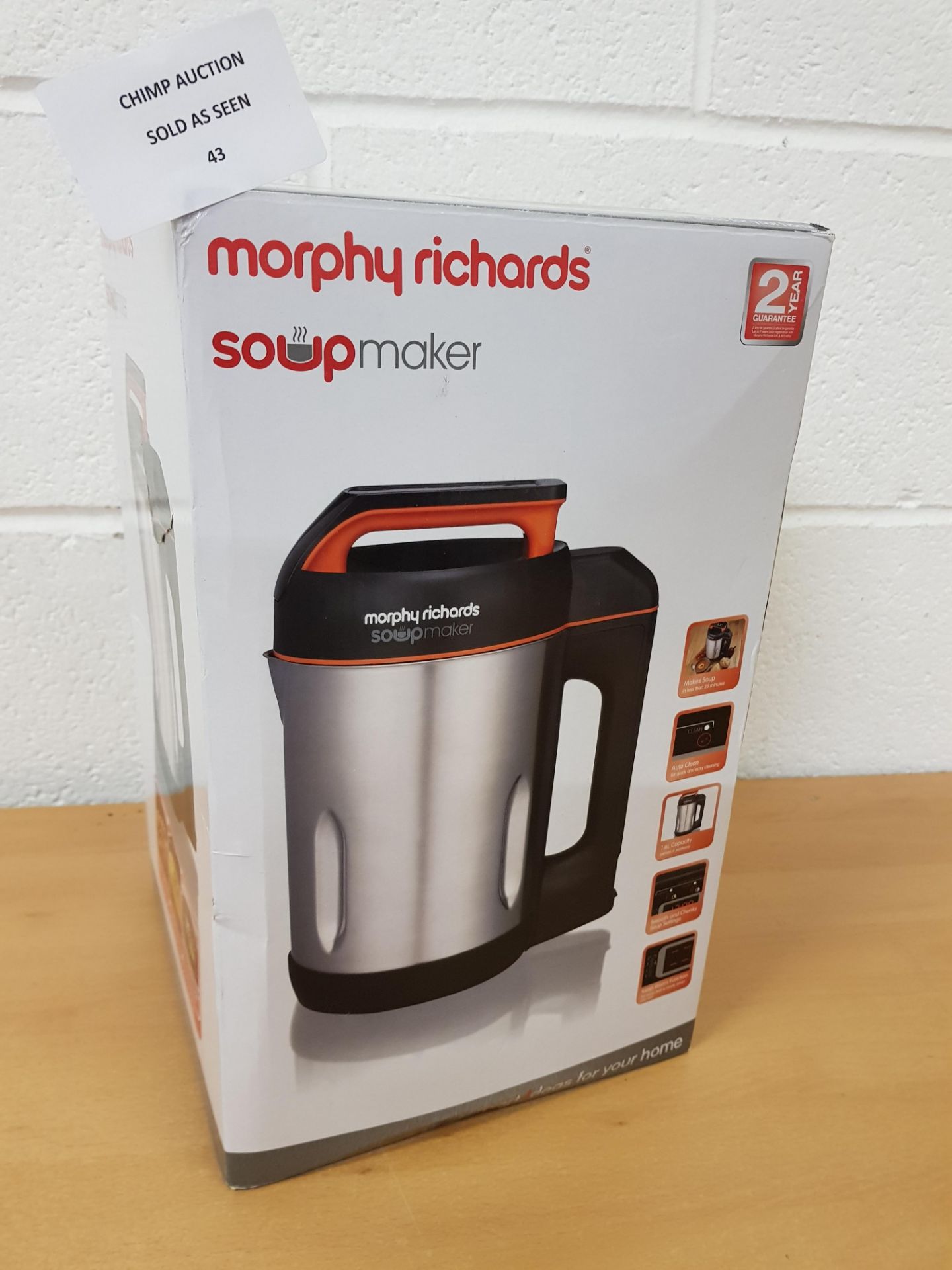 Morphy Richards Soup Maker machine