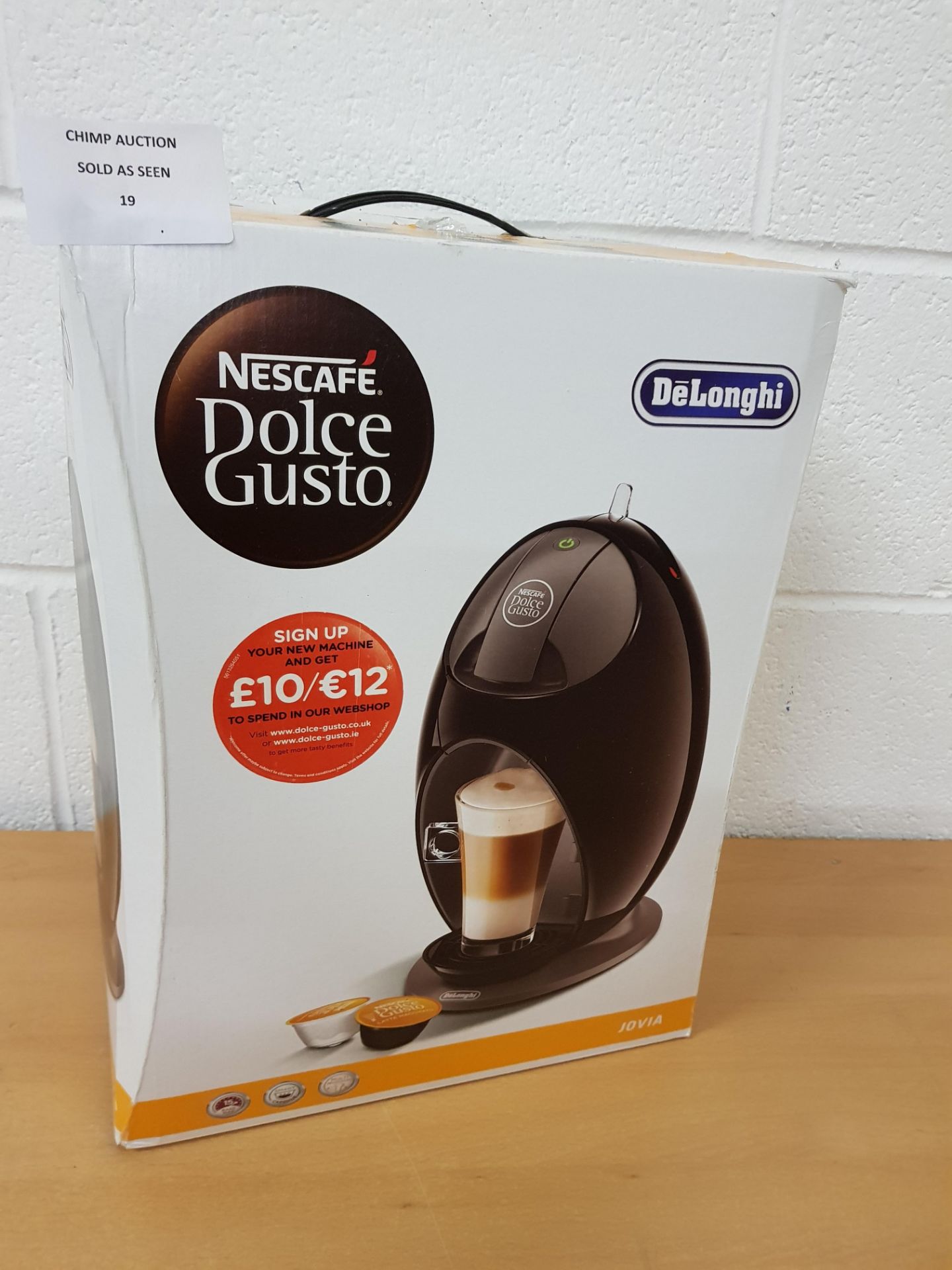 Nescafé Dolce Gusto Jovia by De'Longhi - EDG250 Coffee Machine RRP £79.99.