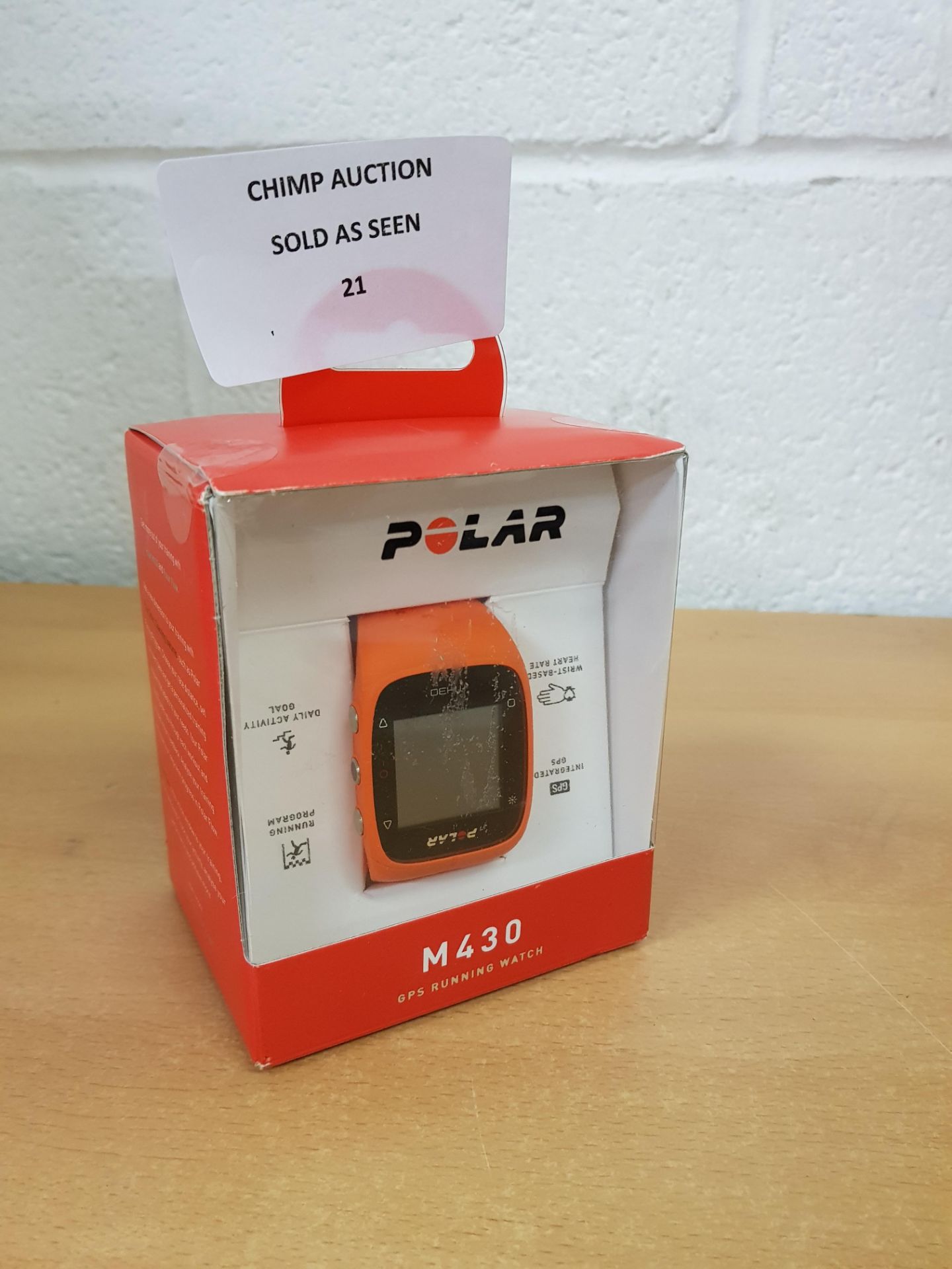 Polar M430 (Orange) Running Smart Watch RRP £279.99