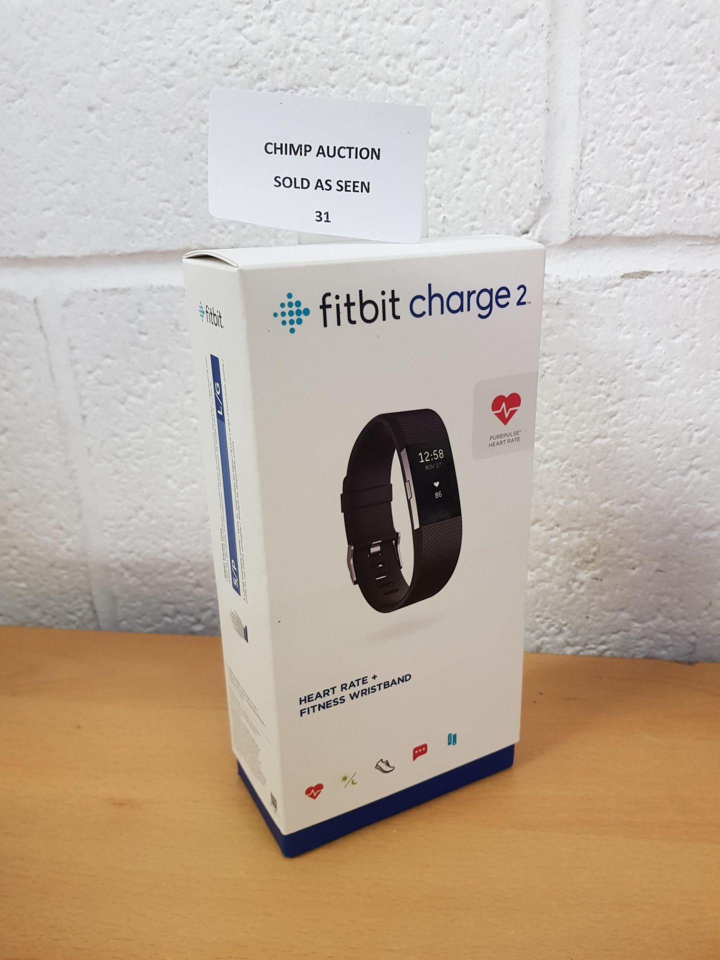 Fitbit Charge 2 Heart Rate + Smart Fitness Wristband RRP £159.99.