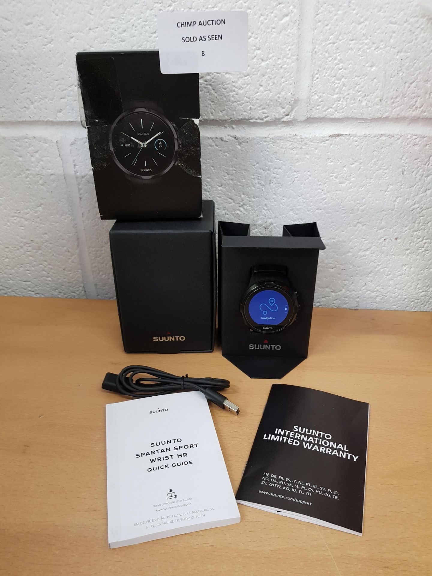 Suunto Spartan HR Sports Wrist Smart Watch RRP £359.99