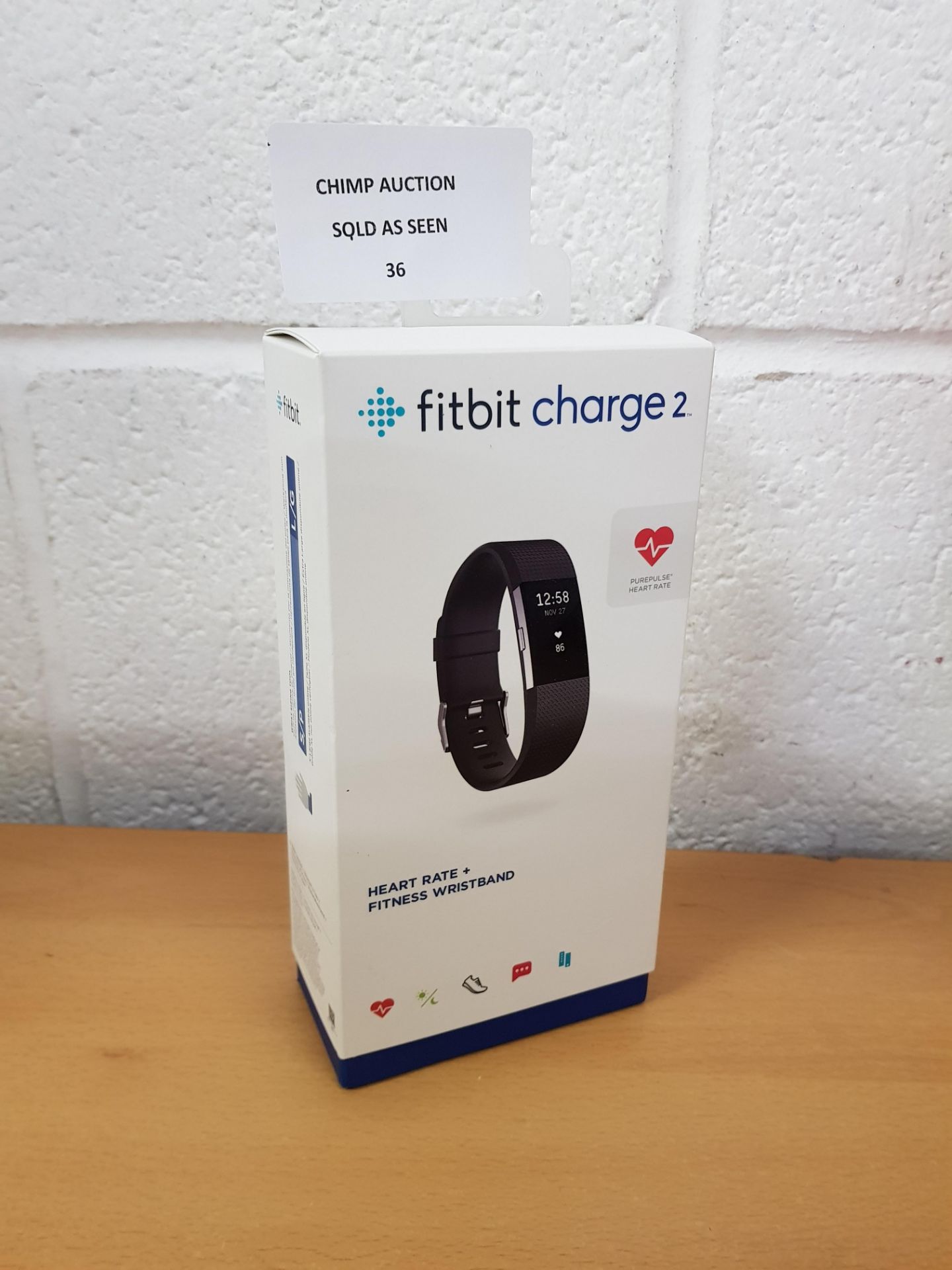 Fitbit Charge 2 Heart Rate + Smart Fitness Wristband RRP £159.99.