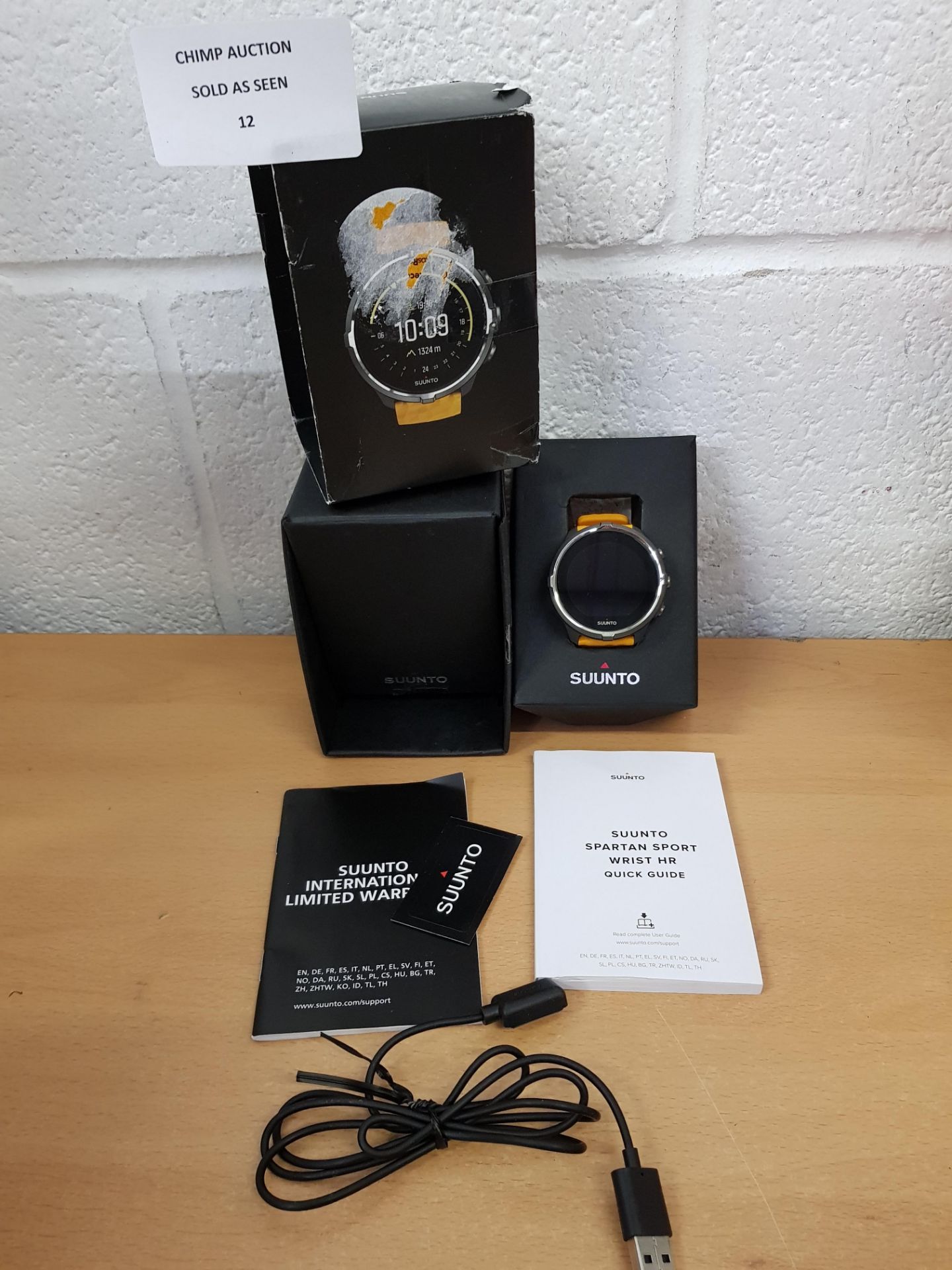 Suunto Spartan HR Sports Wrist Smart Watch RRP £359.99