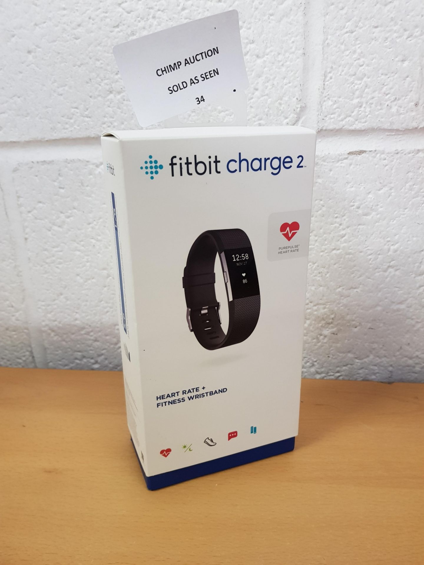 Fitbit Charge 2 Heart Rate + Smart Fitness Wristband RRP £159.99.