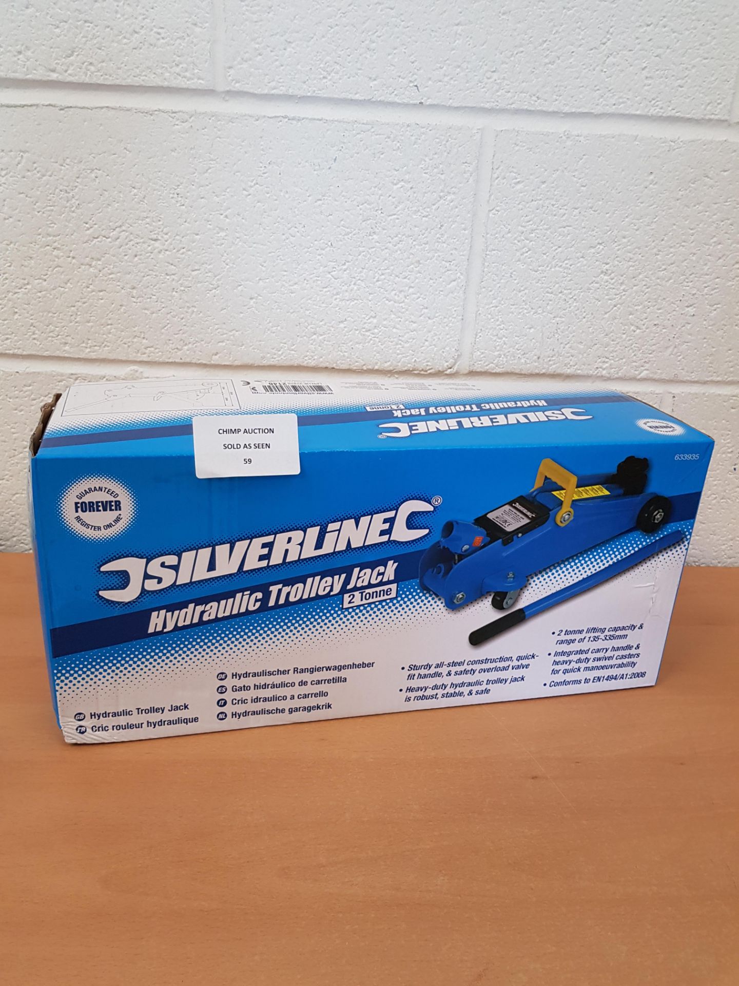 Silverline Hydraulic Trolley Jack