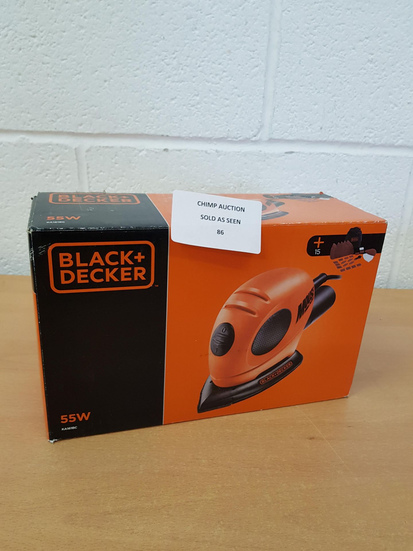 Black & Decker KA161BC 55W sander