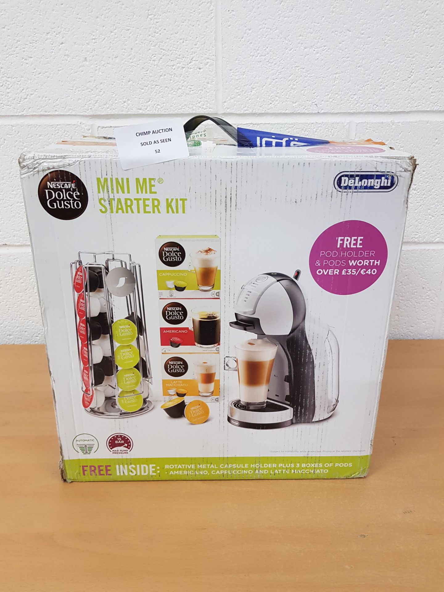 NESCAFÉ Dolce Gusto Mini Me Coffee Starter Kit by De'Longhi RRP £109.99