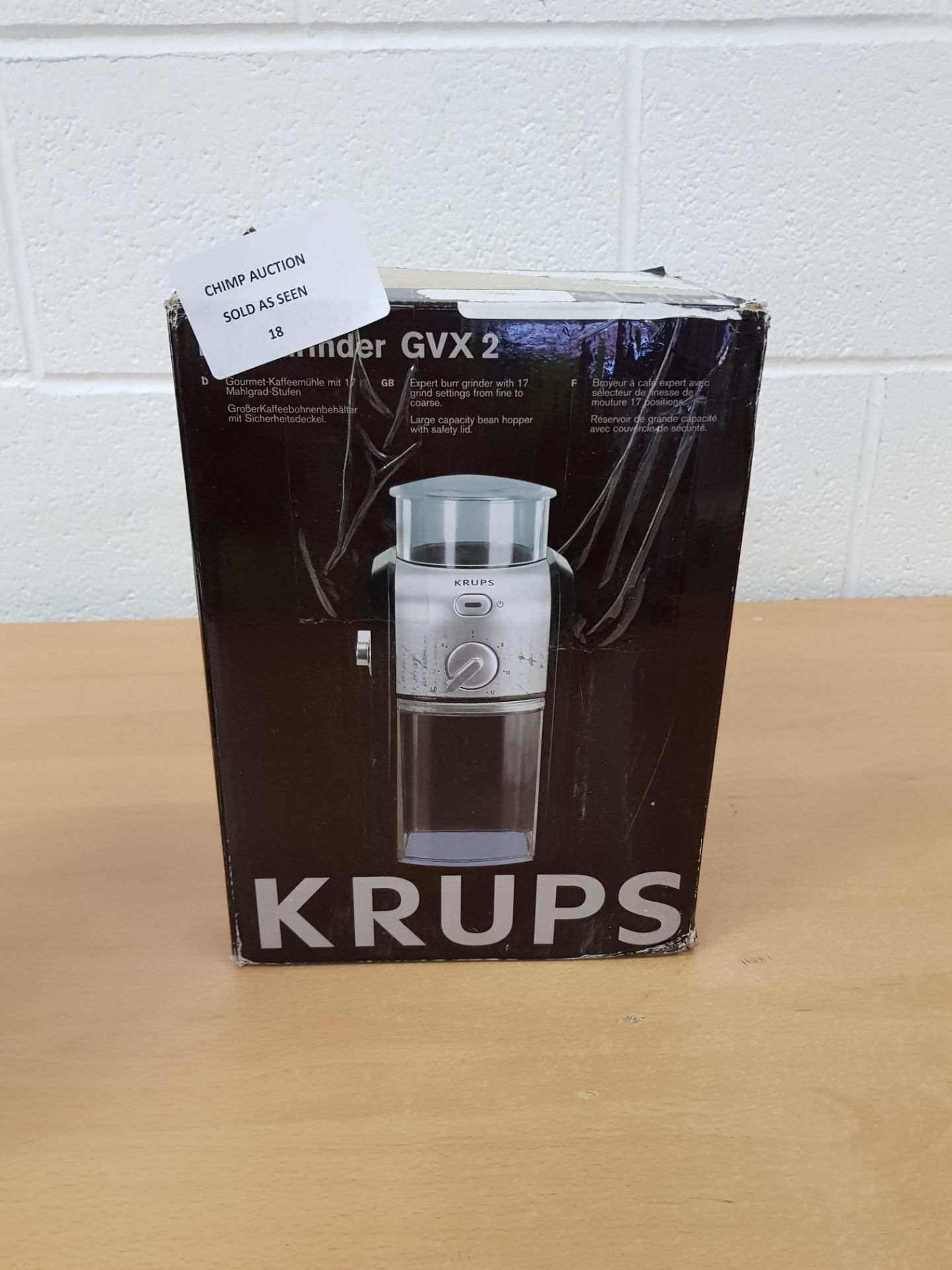 Krups Expert Burr Grinder