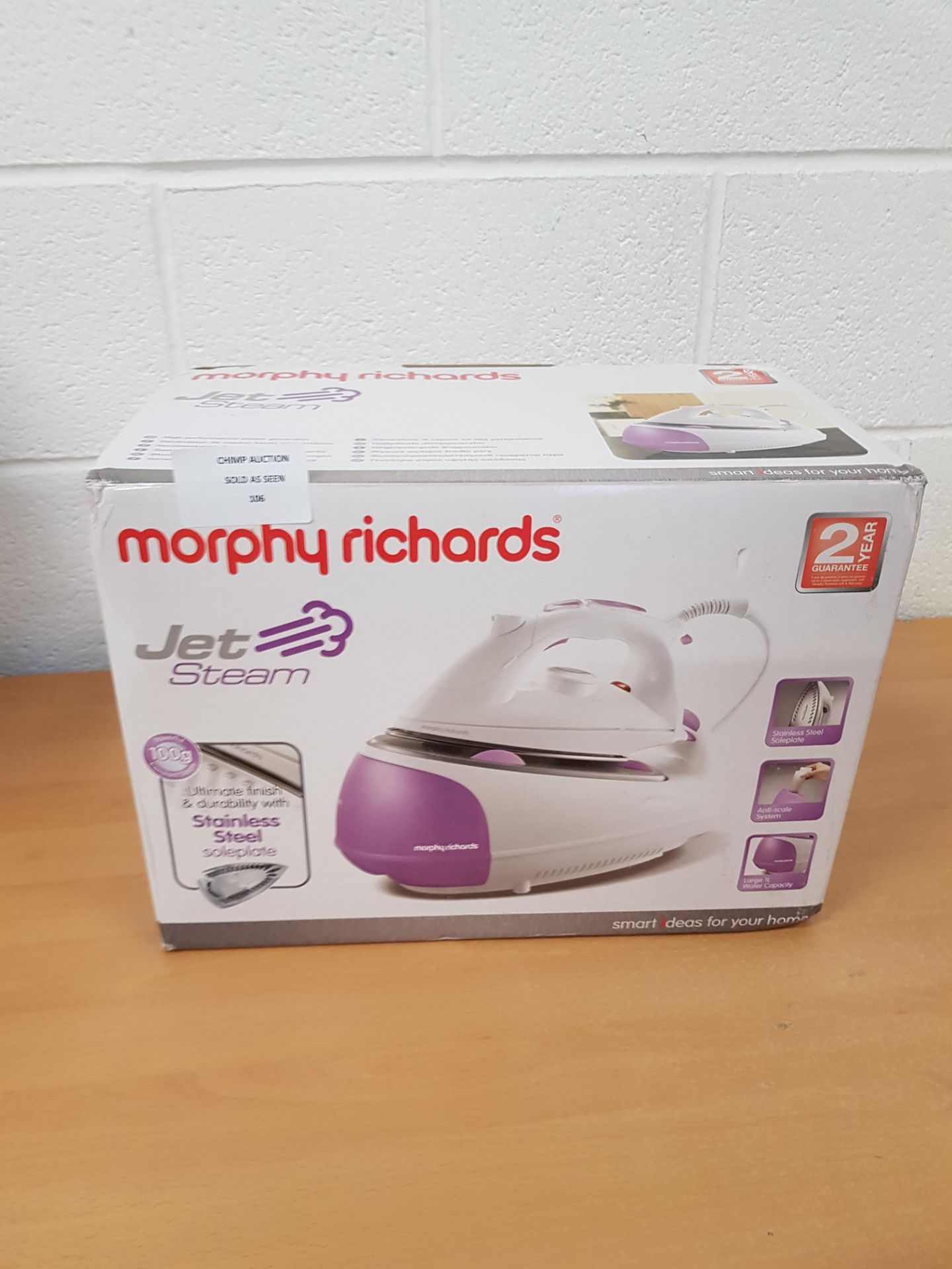 Morphy Richards Jet Steam Generator Iron RRP £89.99.