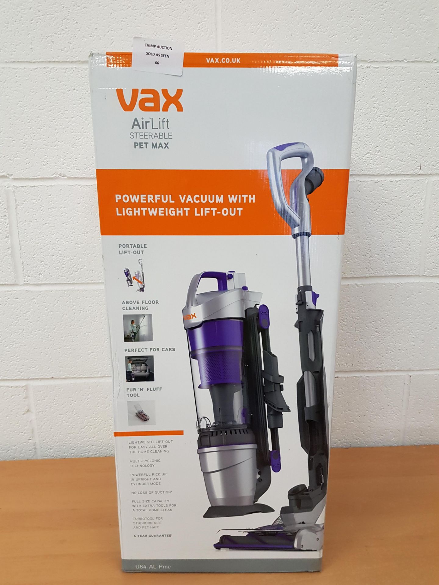Vax Air Lift Steerable Pet Max Vacuum Cleaner, 1.5 L RRP £199.99