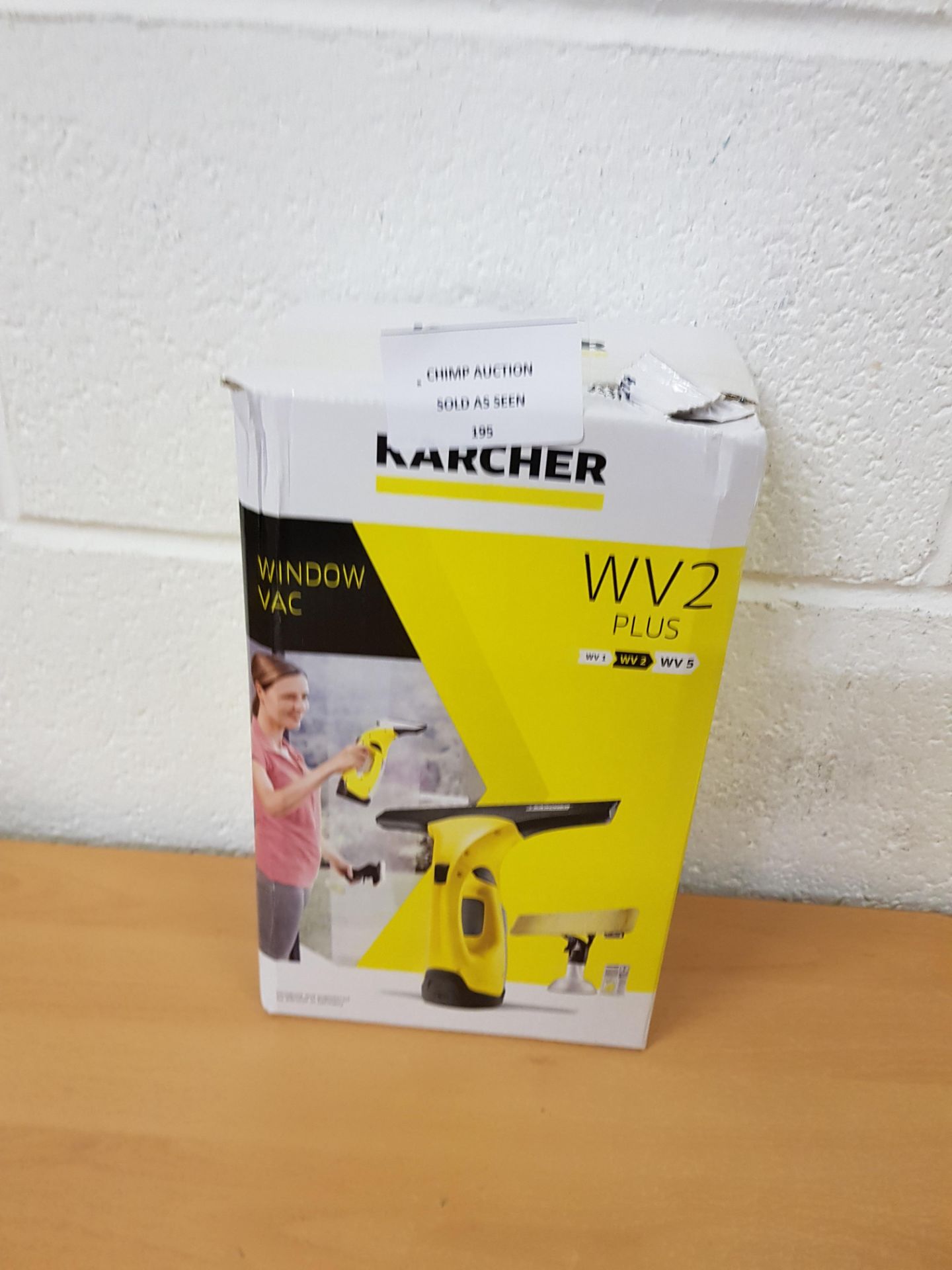 Kärcher Window Vac WV2 Plus Window cleaner RRP £69.99.