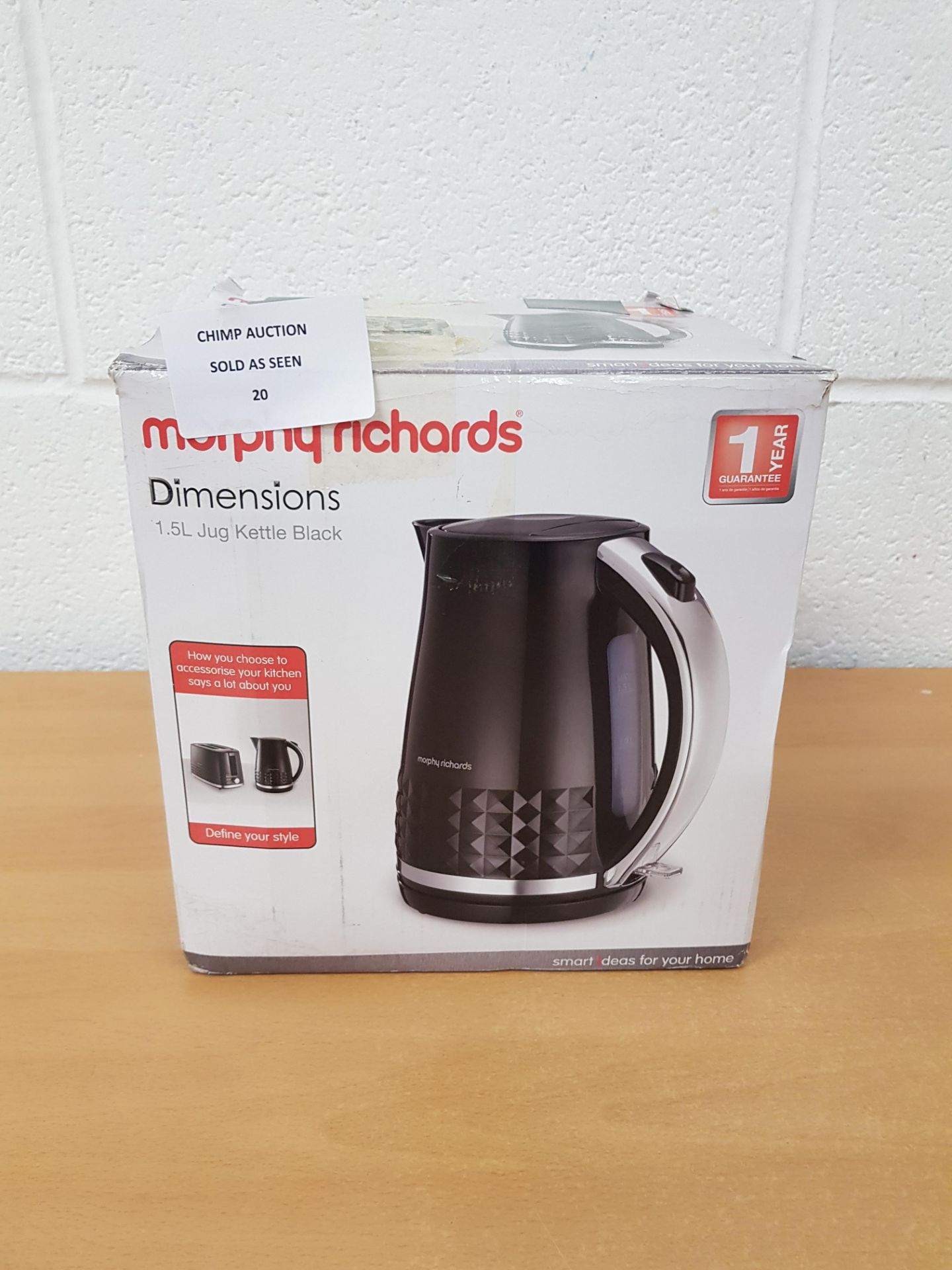 Morphy Richards Dimensions Kettle 108261 Electric Kettle