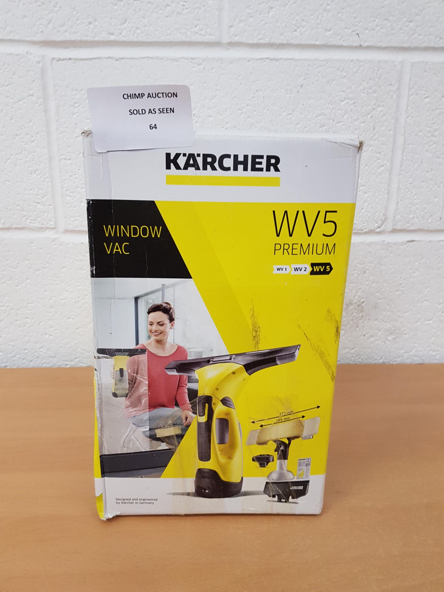 Kärcher Window Vac WV5 Premium Window cleaner RRP £79.99