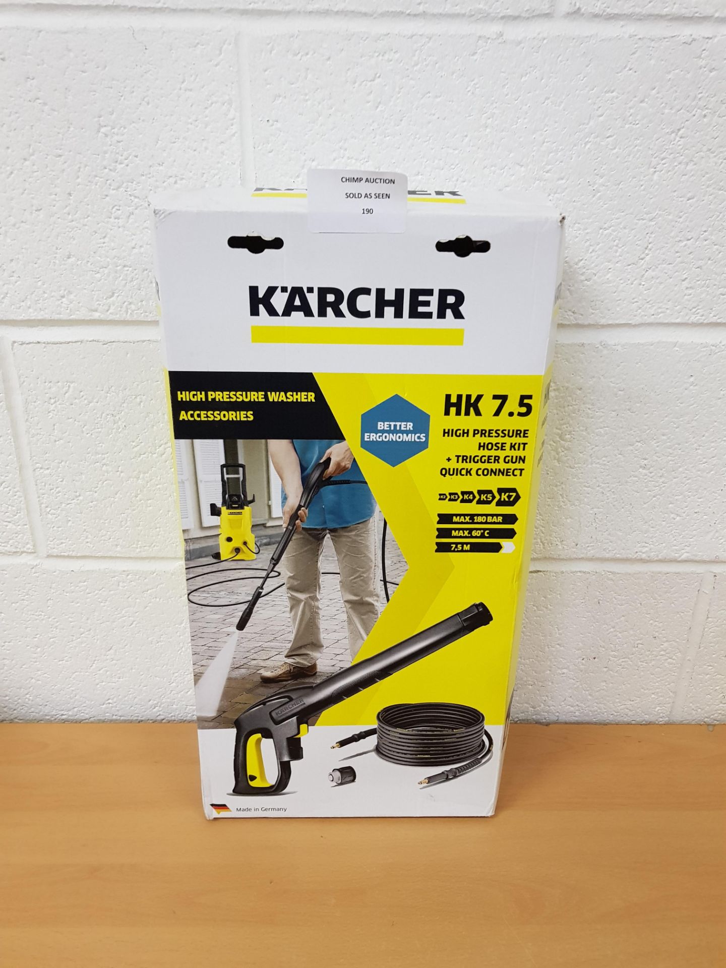 Kärcher Replacement 7.5 m High Pressure Hose and Hand Gun RRP £ 59.99.