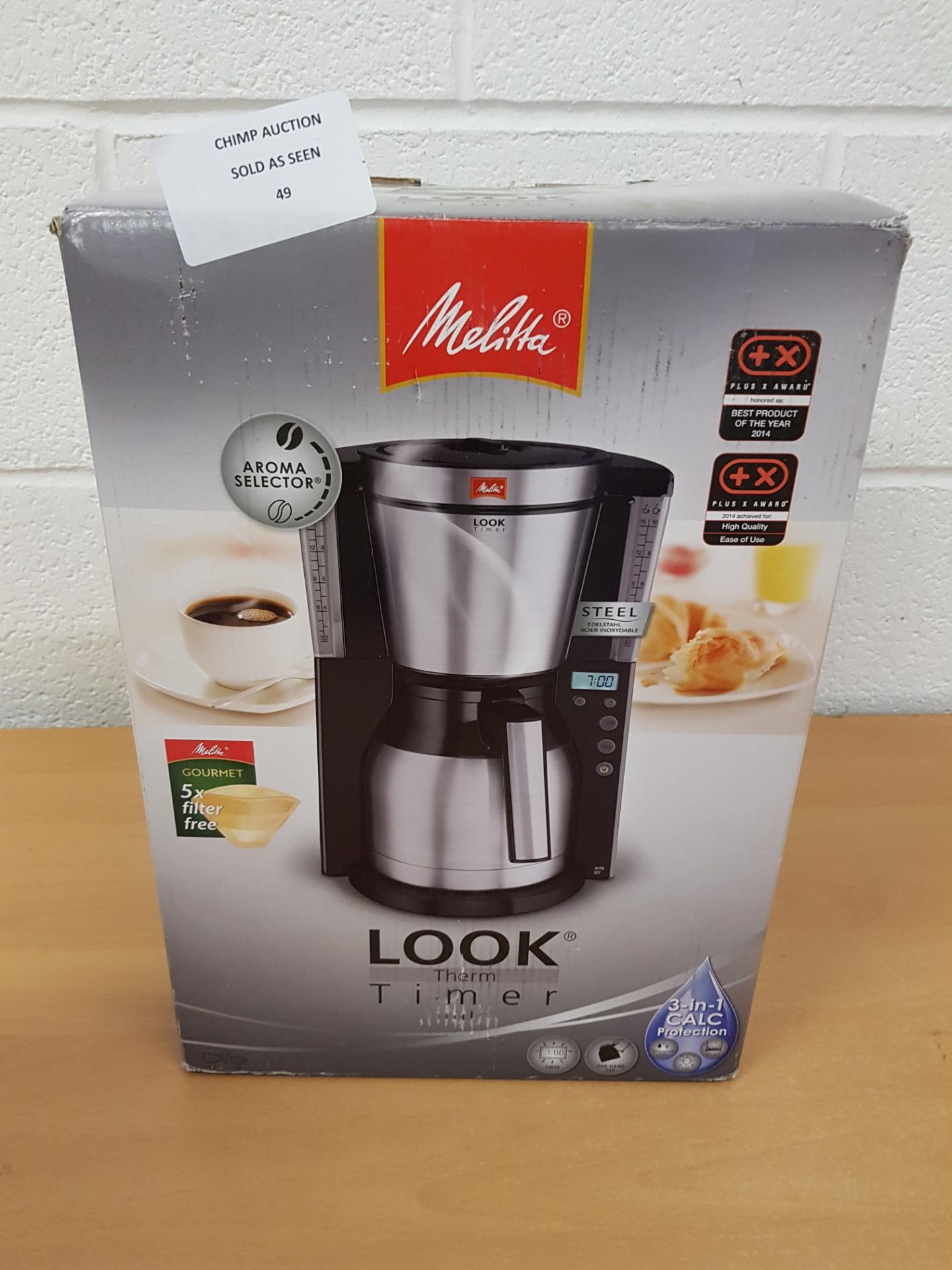 Melitta Look IV Therm Timer, 1011-16, Filter Coffee Machine RRP £79.99.