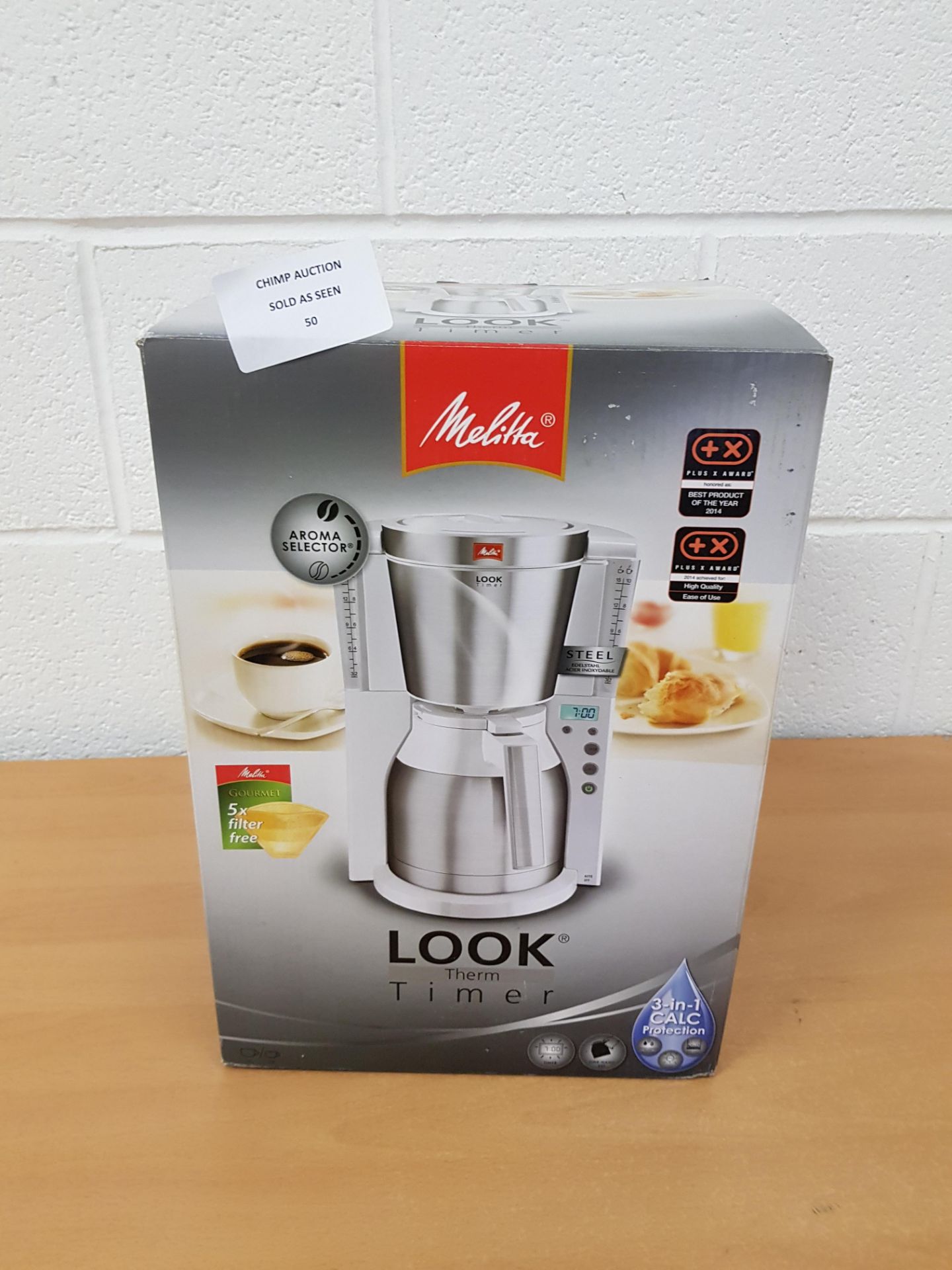 Melitta Look IV Therm Timer, 1011-15, Filter Coffee Machine RRP £79.99.